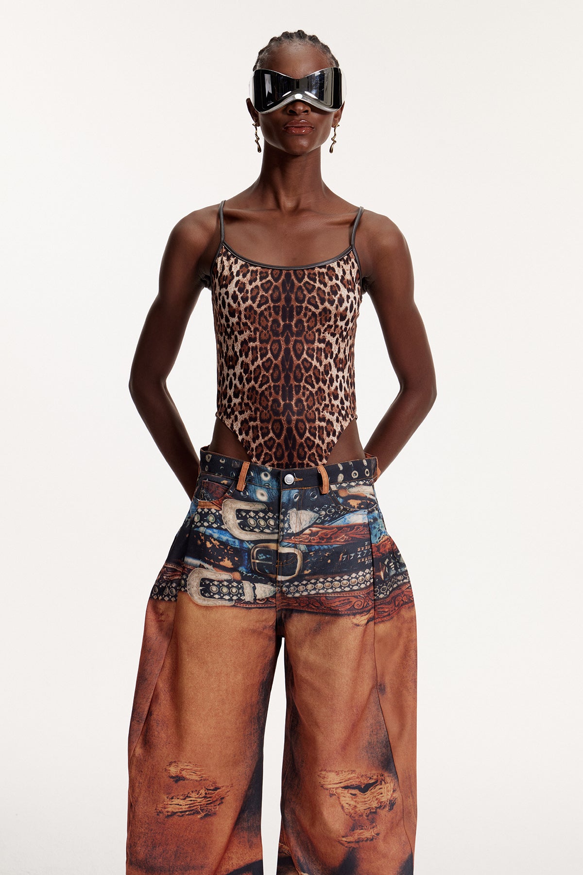 Elof Leopard Bodysuit