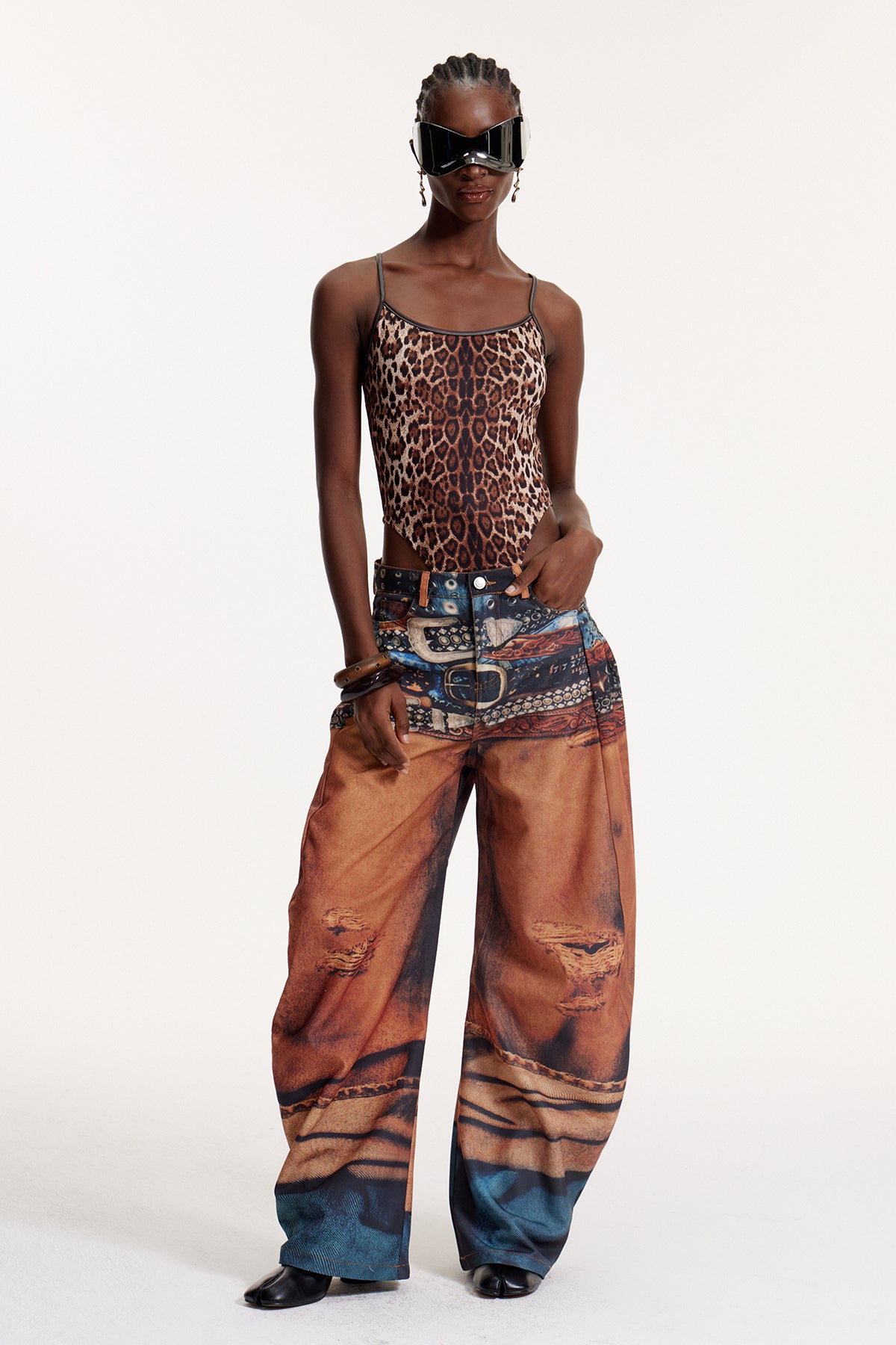 Elof Leopard Bodysuit