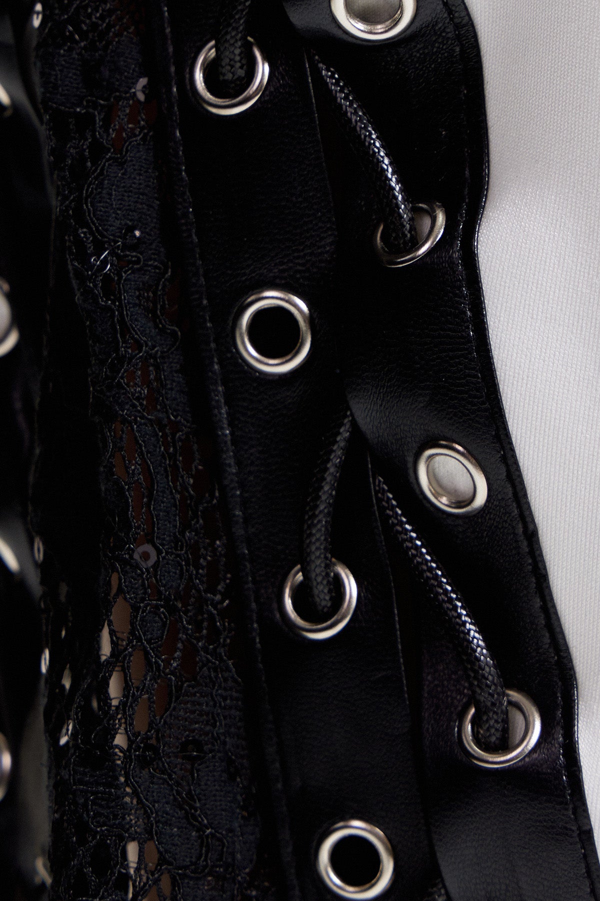 Elowyn Lace Up Lace Pants