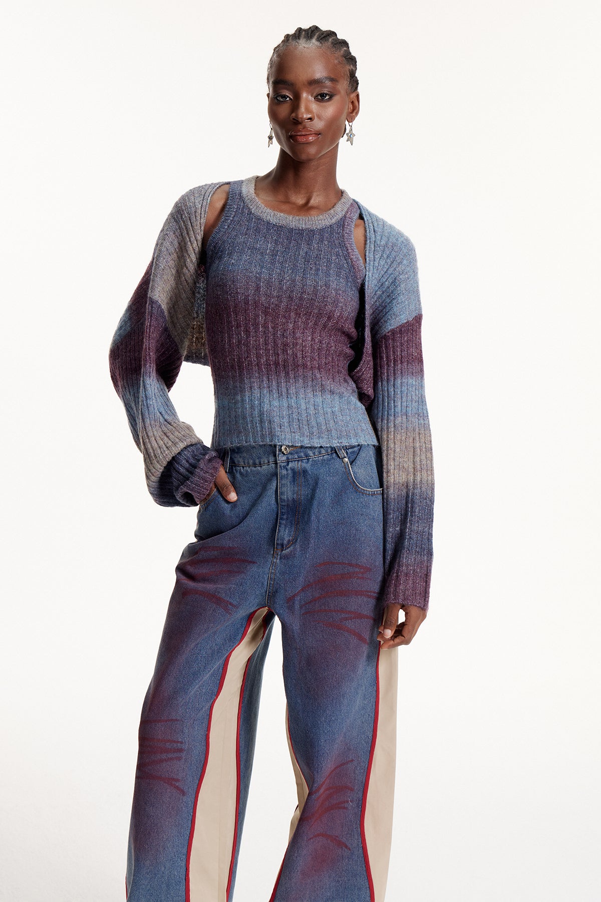 Elpida Hayley Two Piece Knit Top