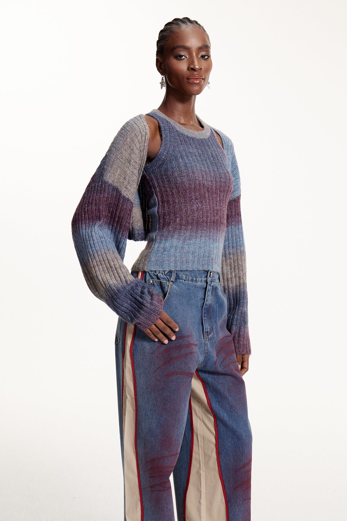 Elpida Hayley Two Piece Knit Top