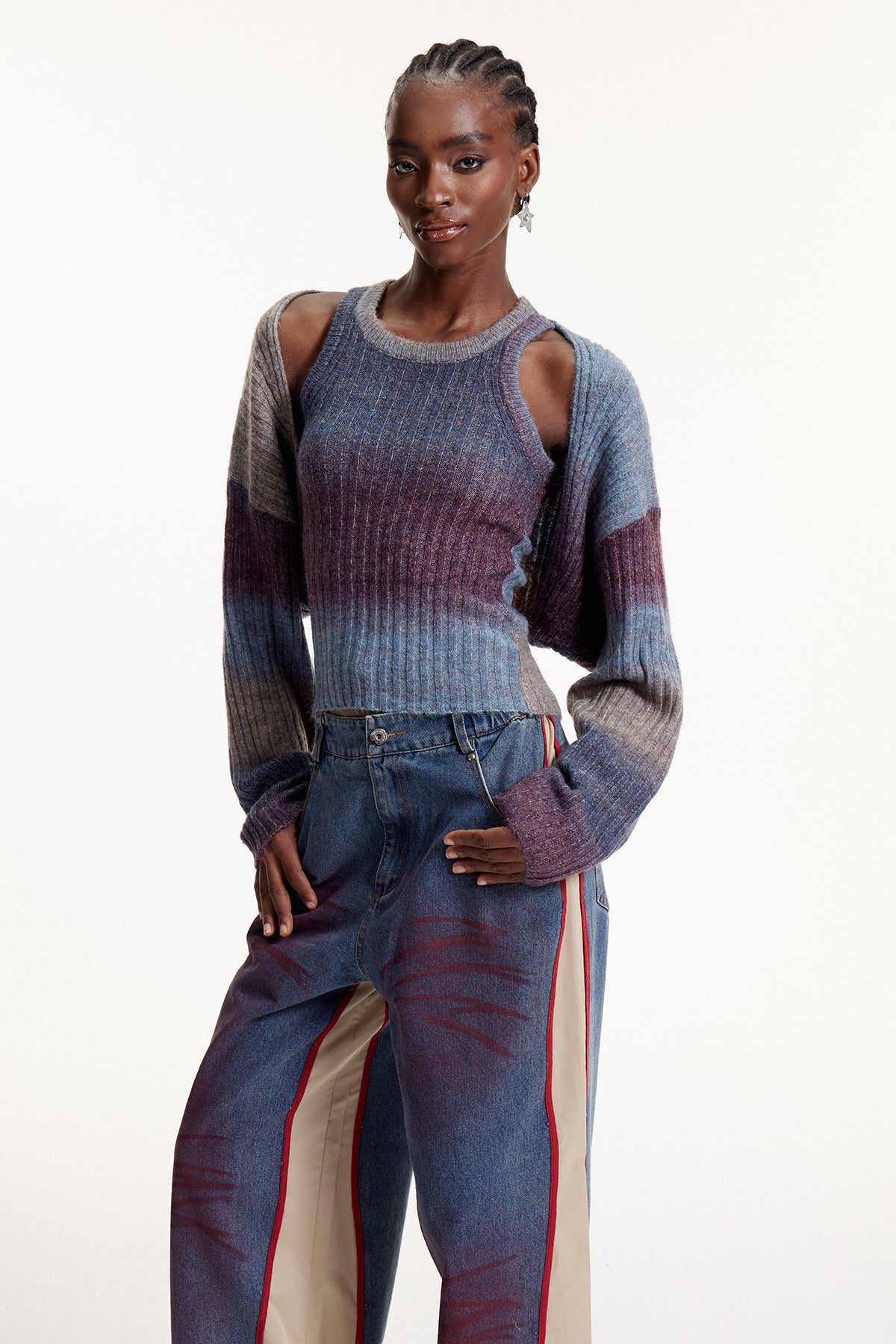 Elpida Hayley Two Piece Knit Top