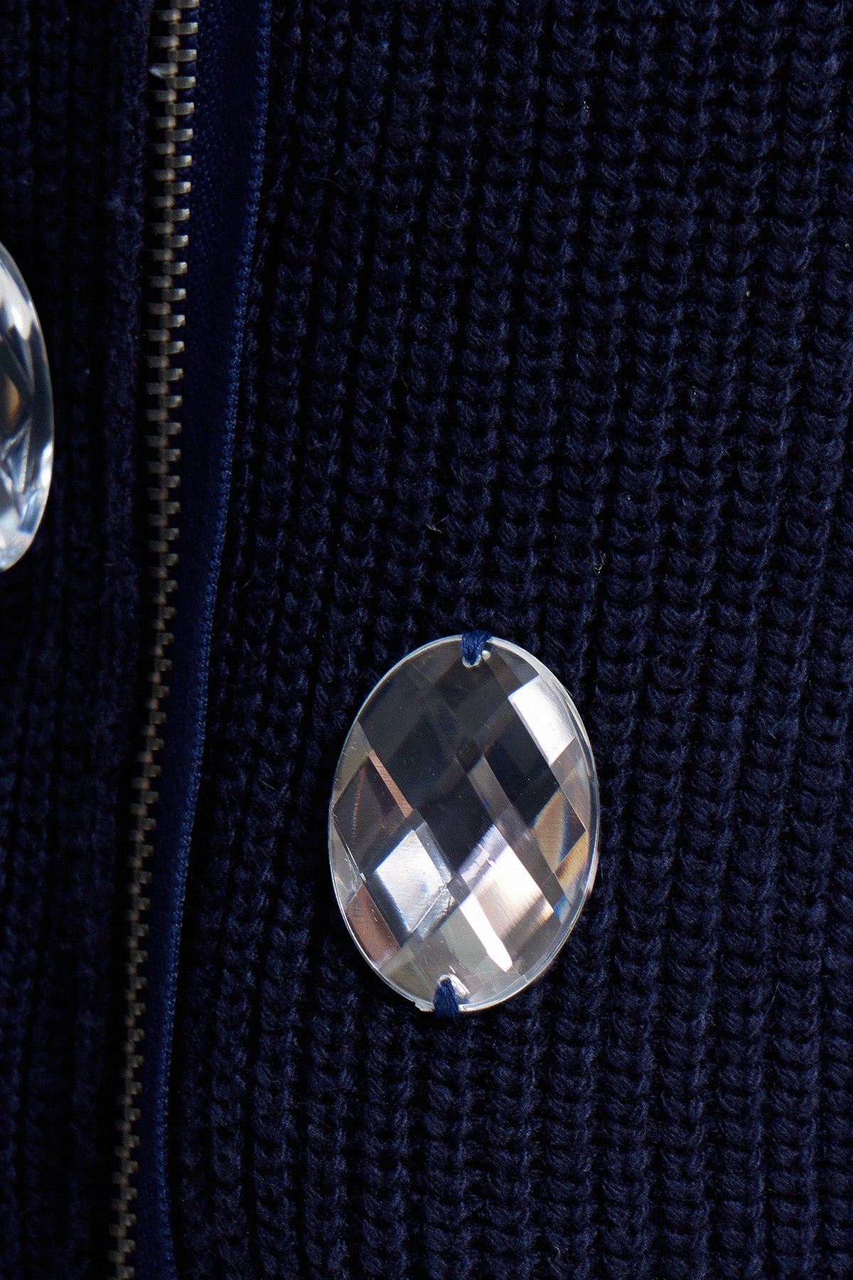 Elpidio Crystal Deconstruct Knit Maxi Skirt