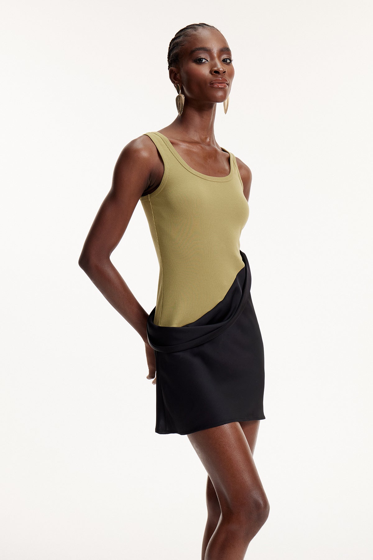 Elroi Colorblock Mini Dress