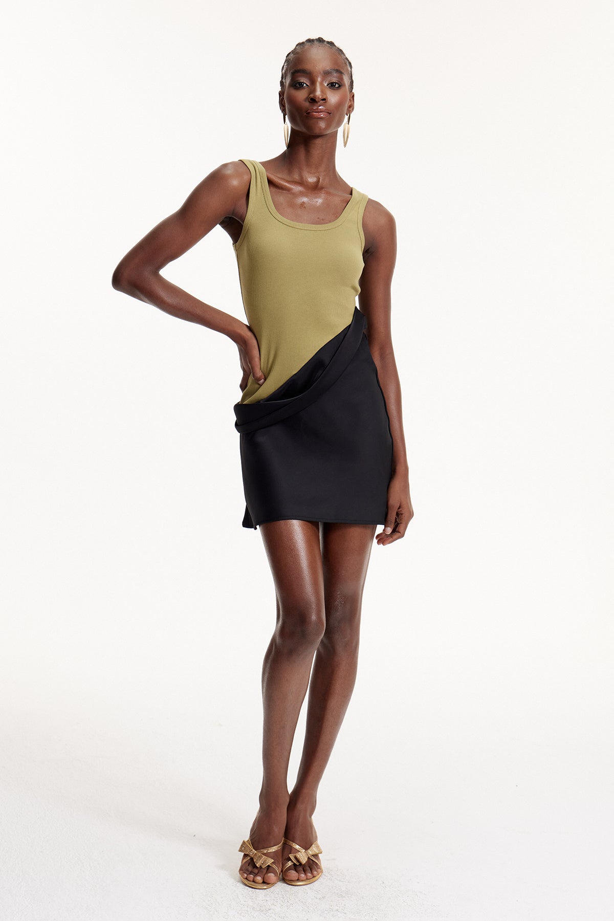 Elroi Colorblock Mini Dress