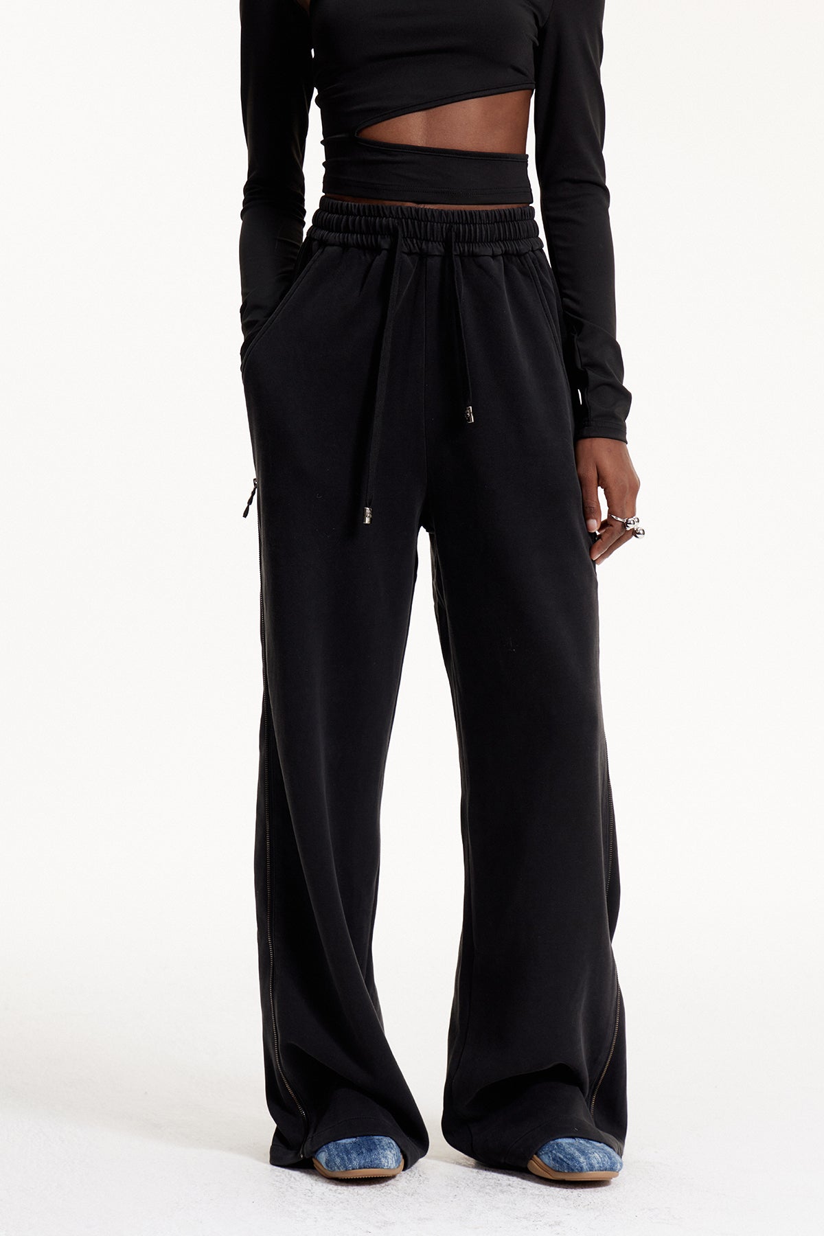 Elsje Zipper Deconstruct Pants
