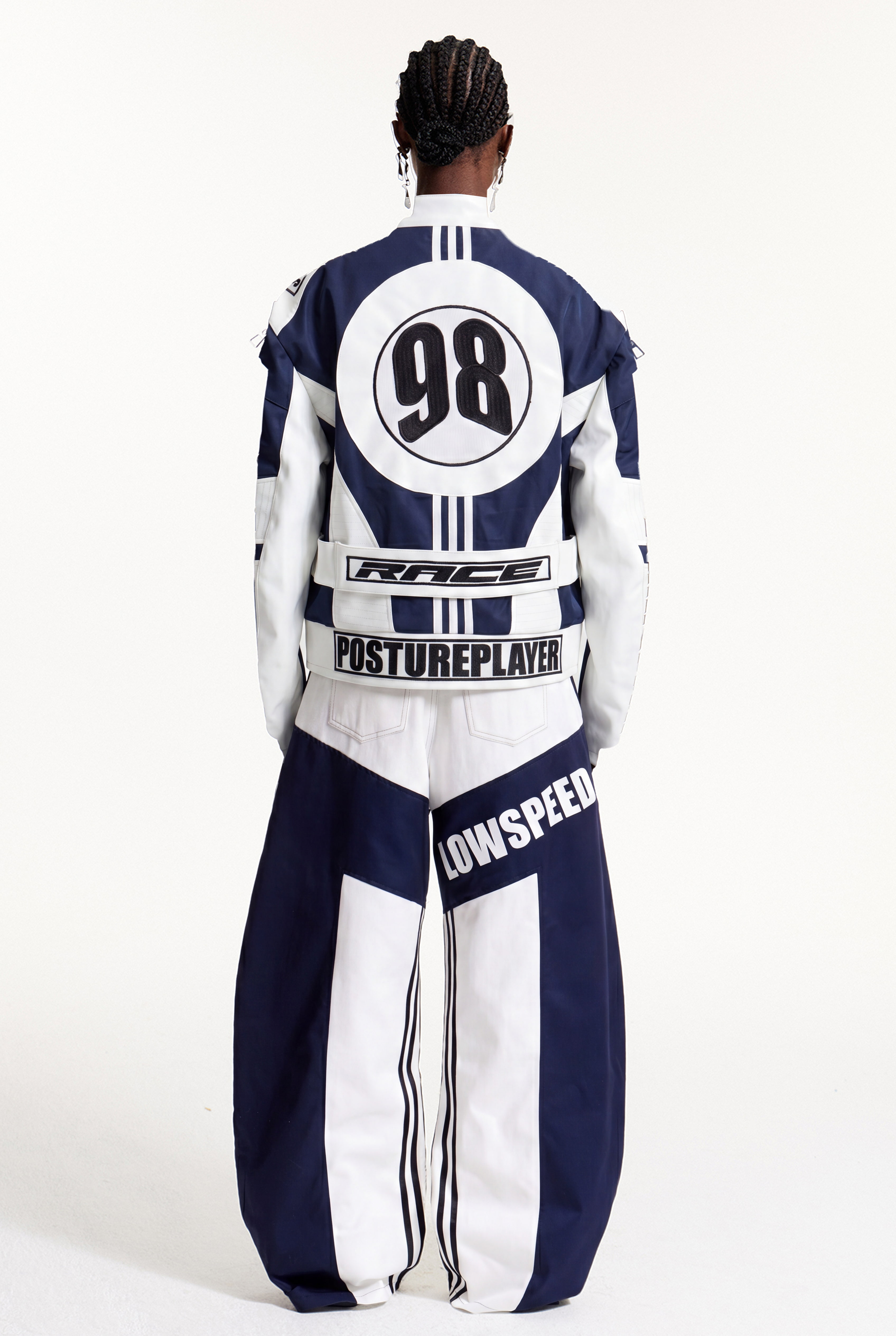 Elvin Deconstruct Print Jacket