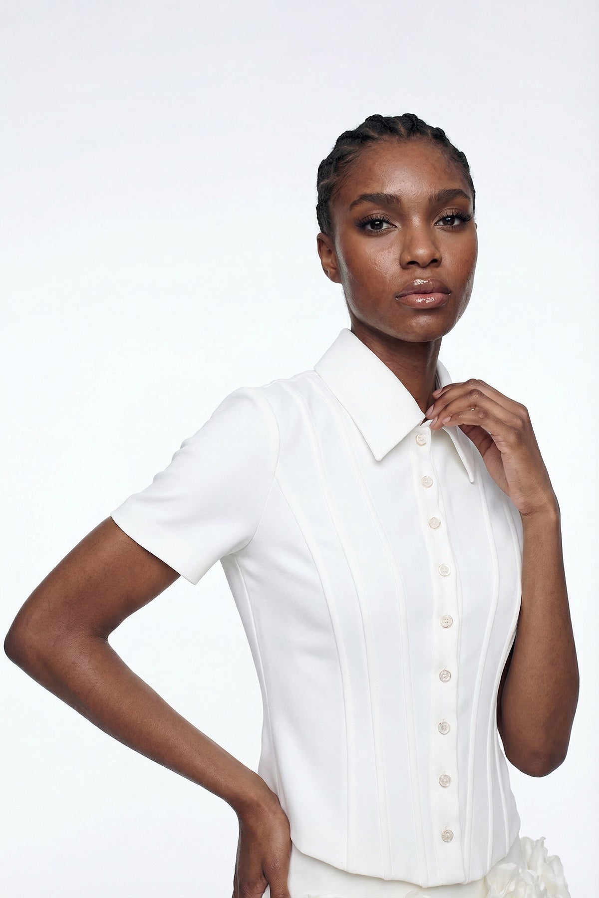 Elwood Corset Flower Skirt Set