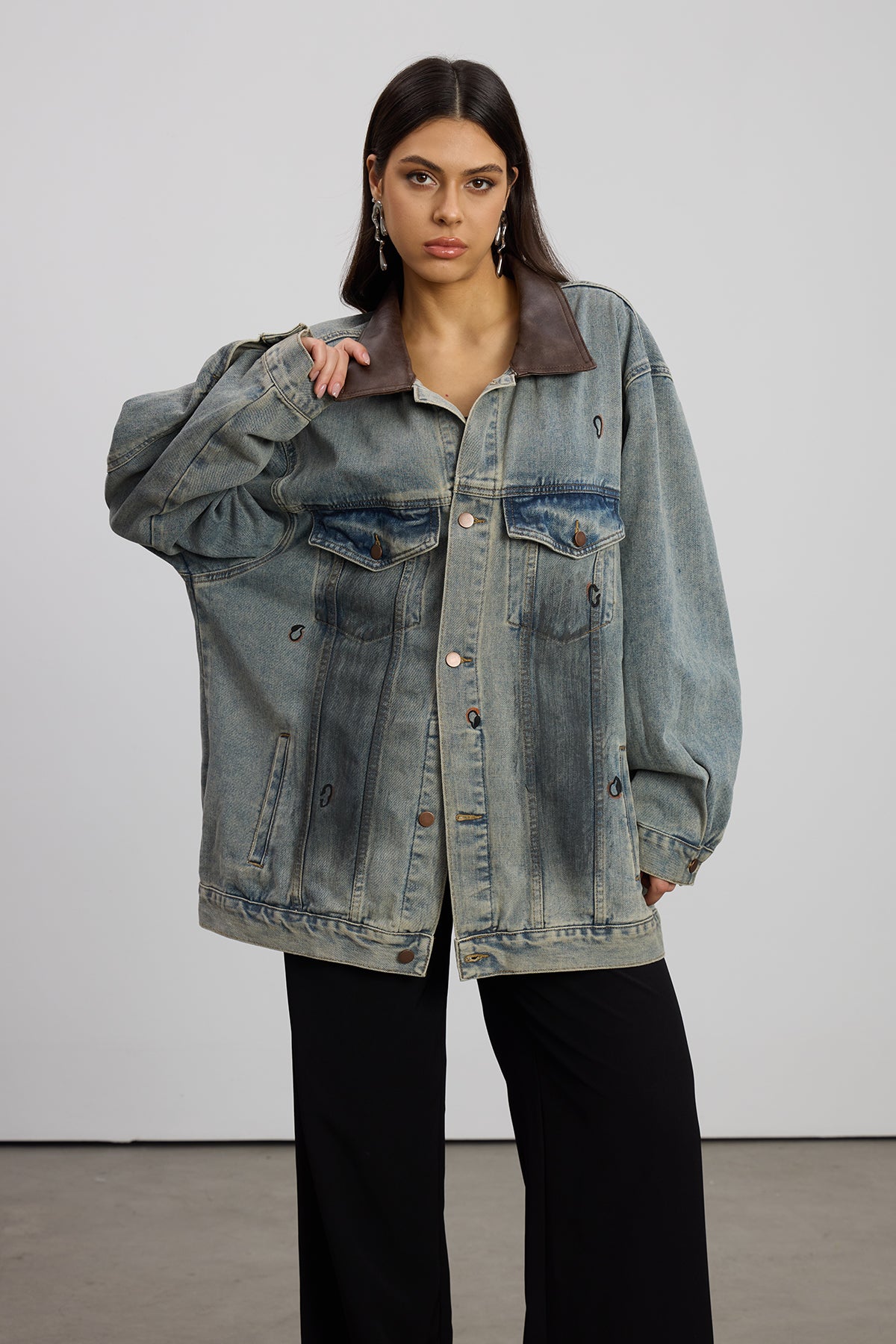 Emiel Oversized Denim Jacket