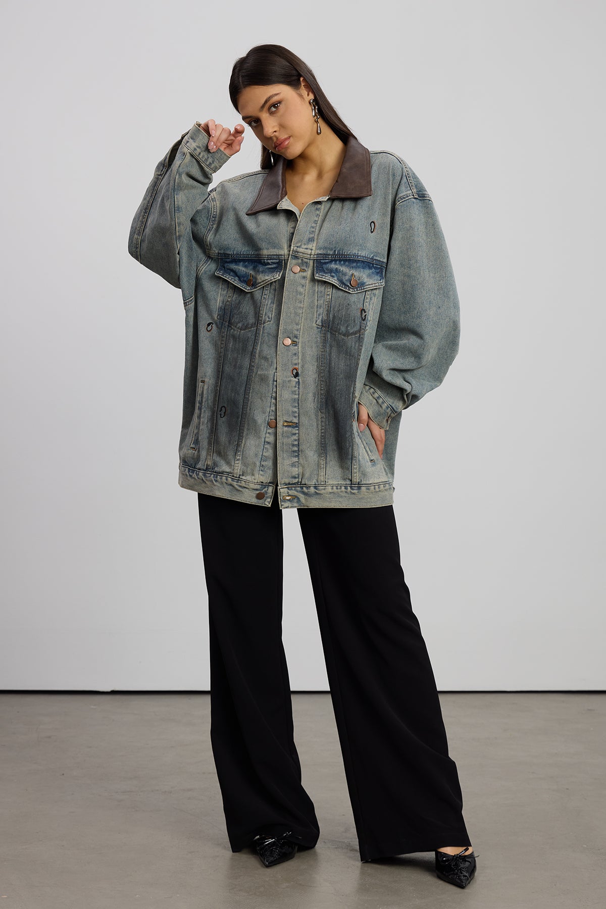 Emiel Oversized Denim Jacket