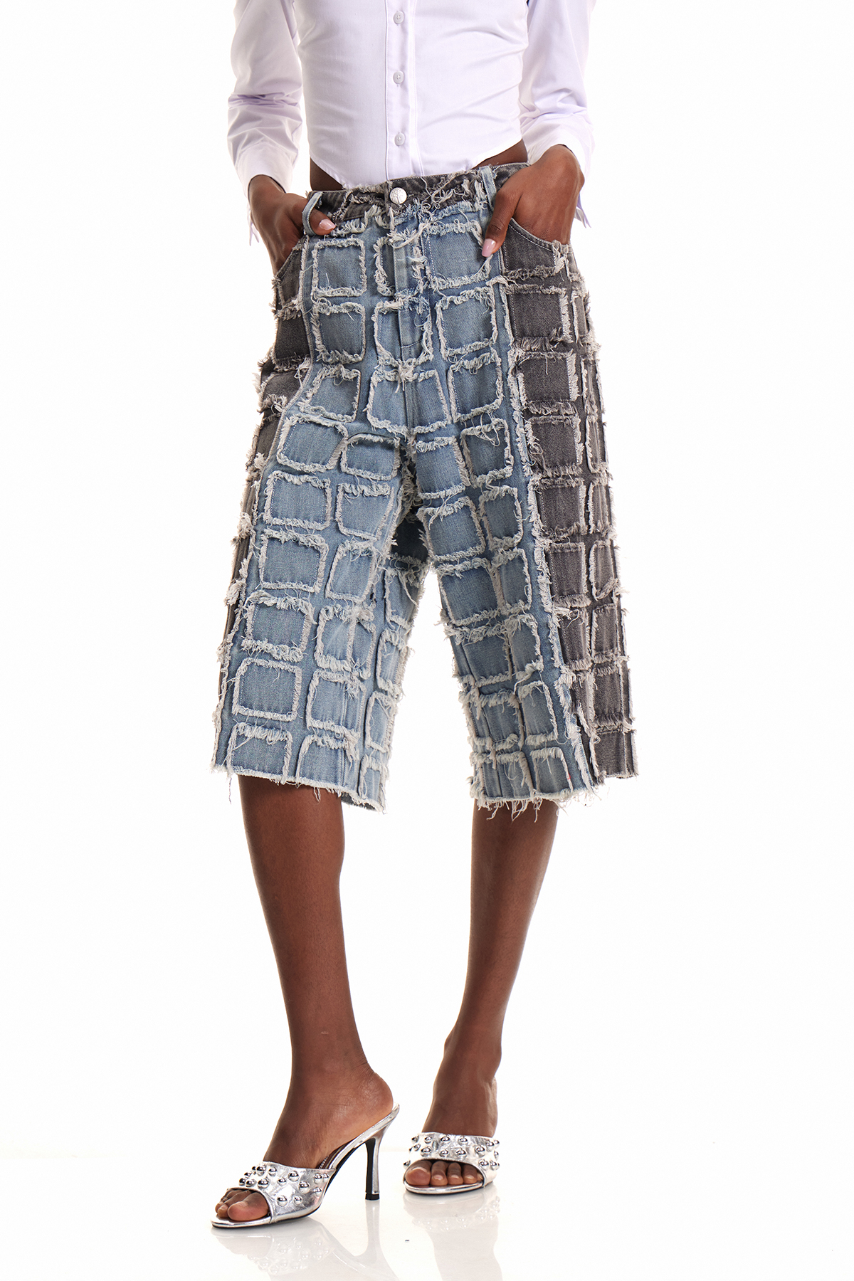 Empedokles Fringe Bermuda Shorts