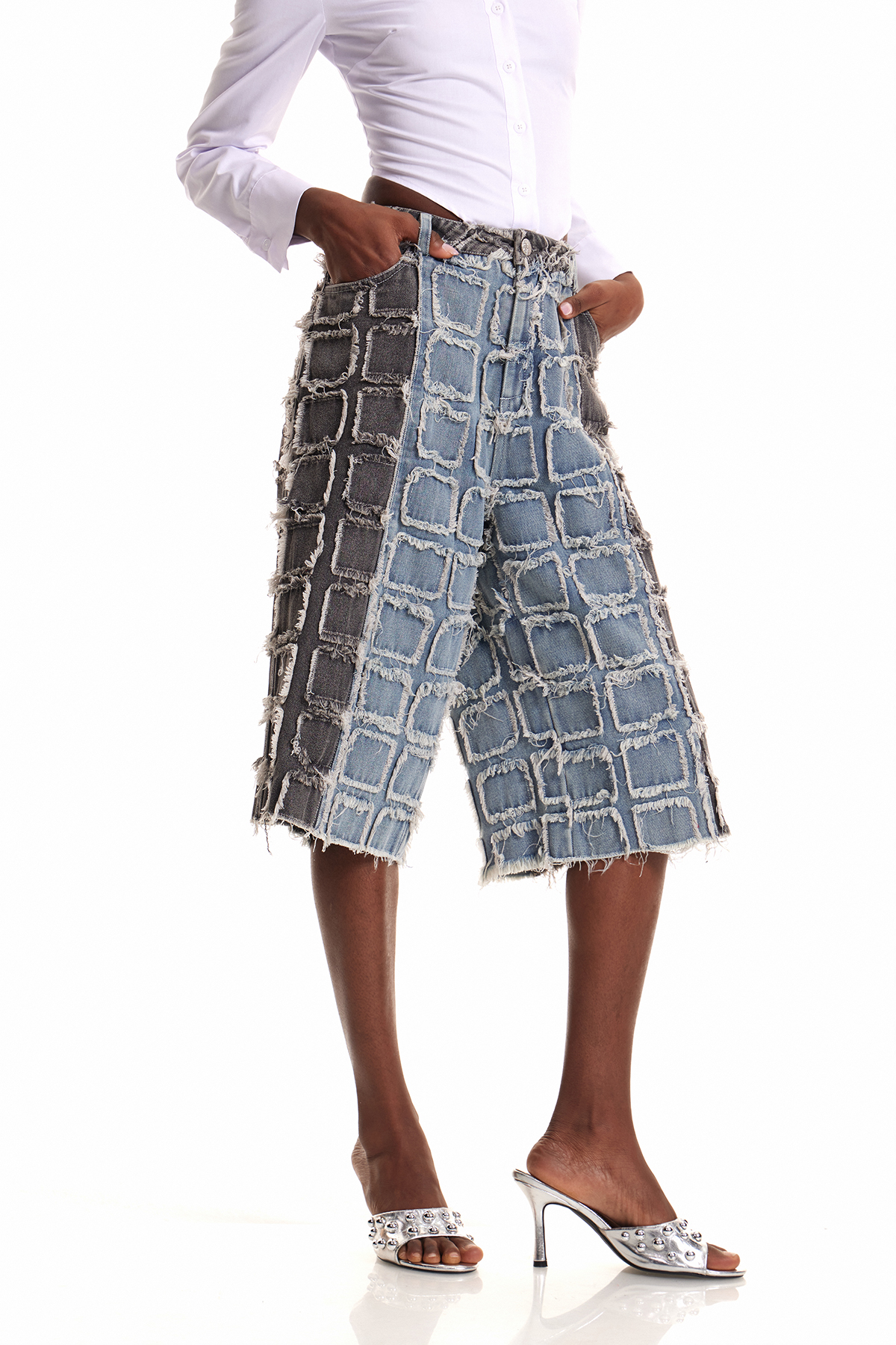 Empedokles Fringe Bermuda Shorts