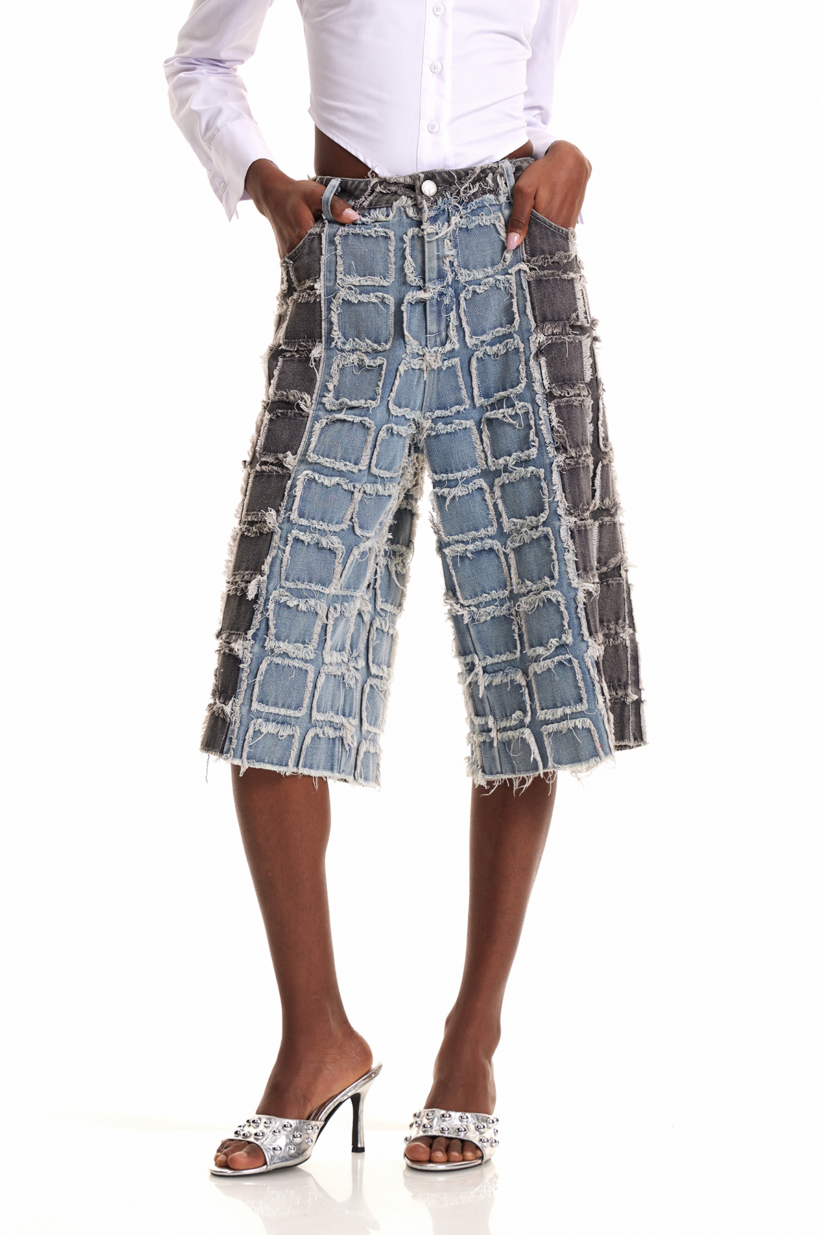 Empedokles Fringe Bermuda Shorts