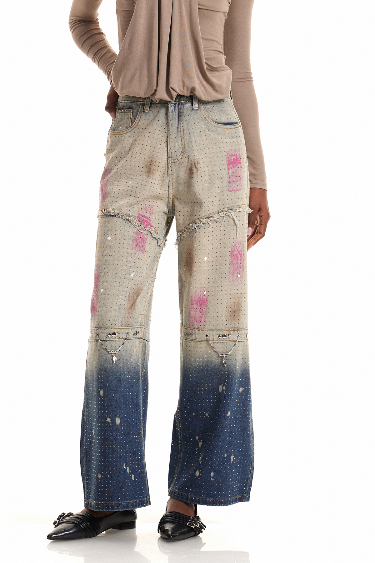 Endellion Rhinestone Hayley Jeans