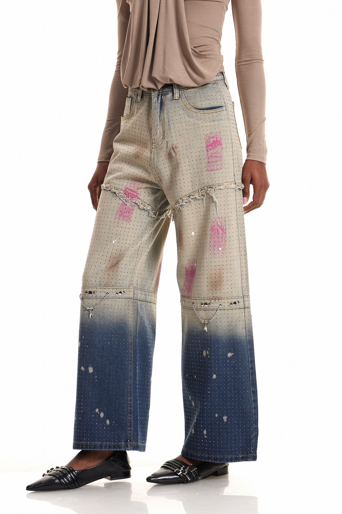 Endellion Rhinestone Hayley Jeans