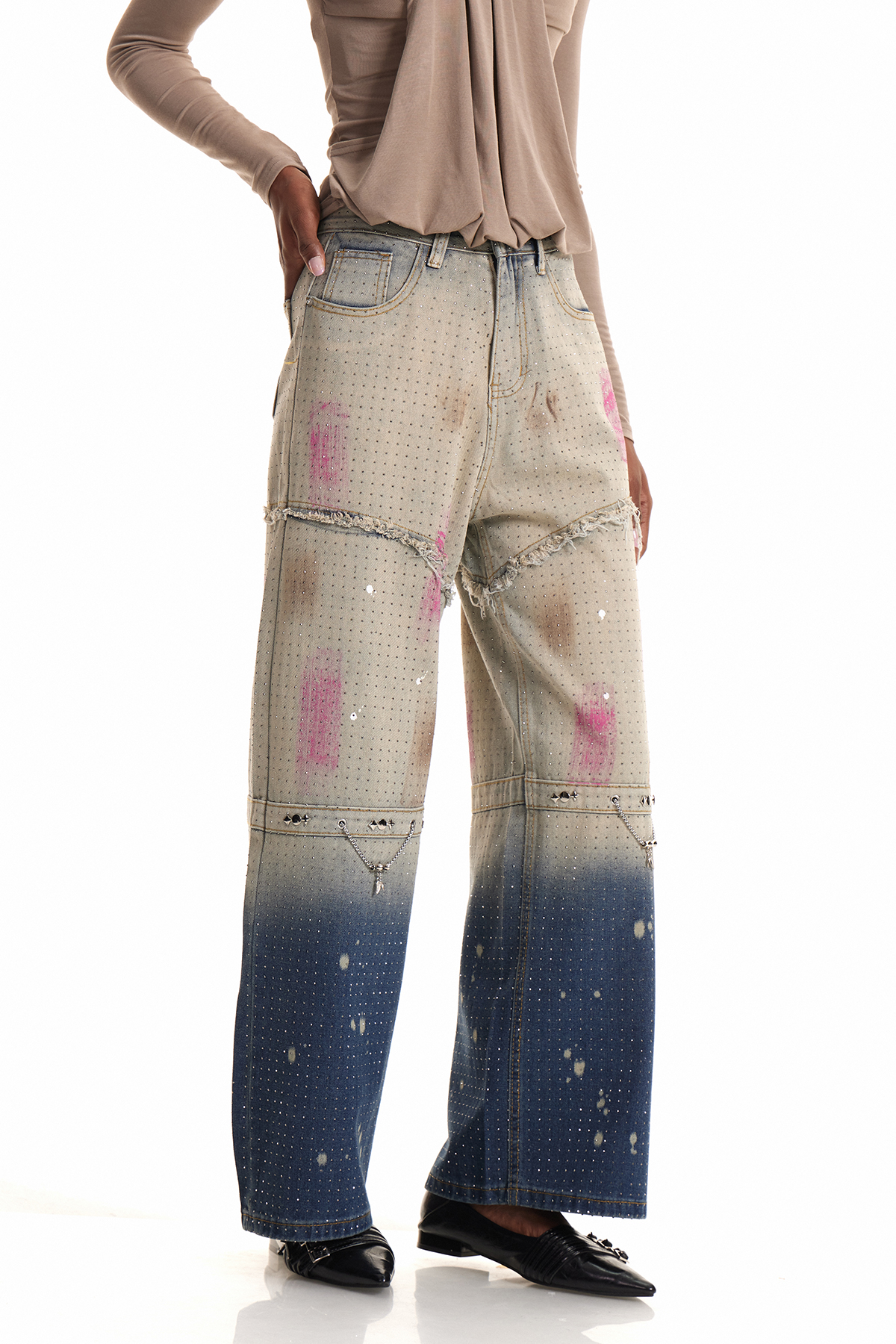 Endellion Rhinestone Hayley Jeans