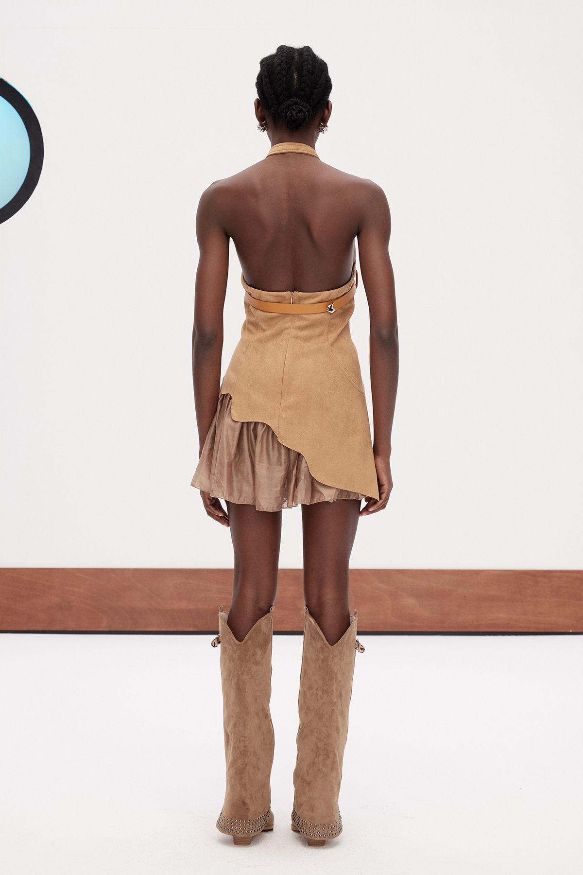  Endre Deconstruct Cutout Mini Dress