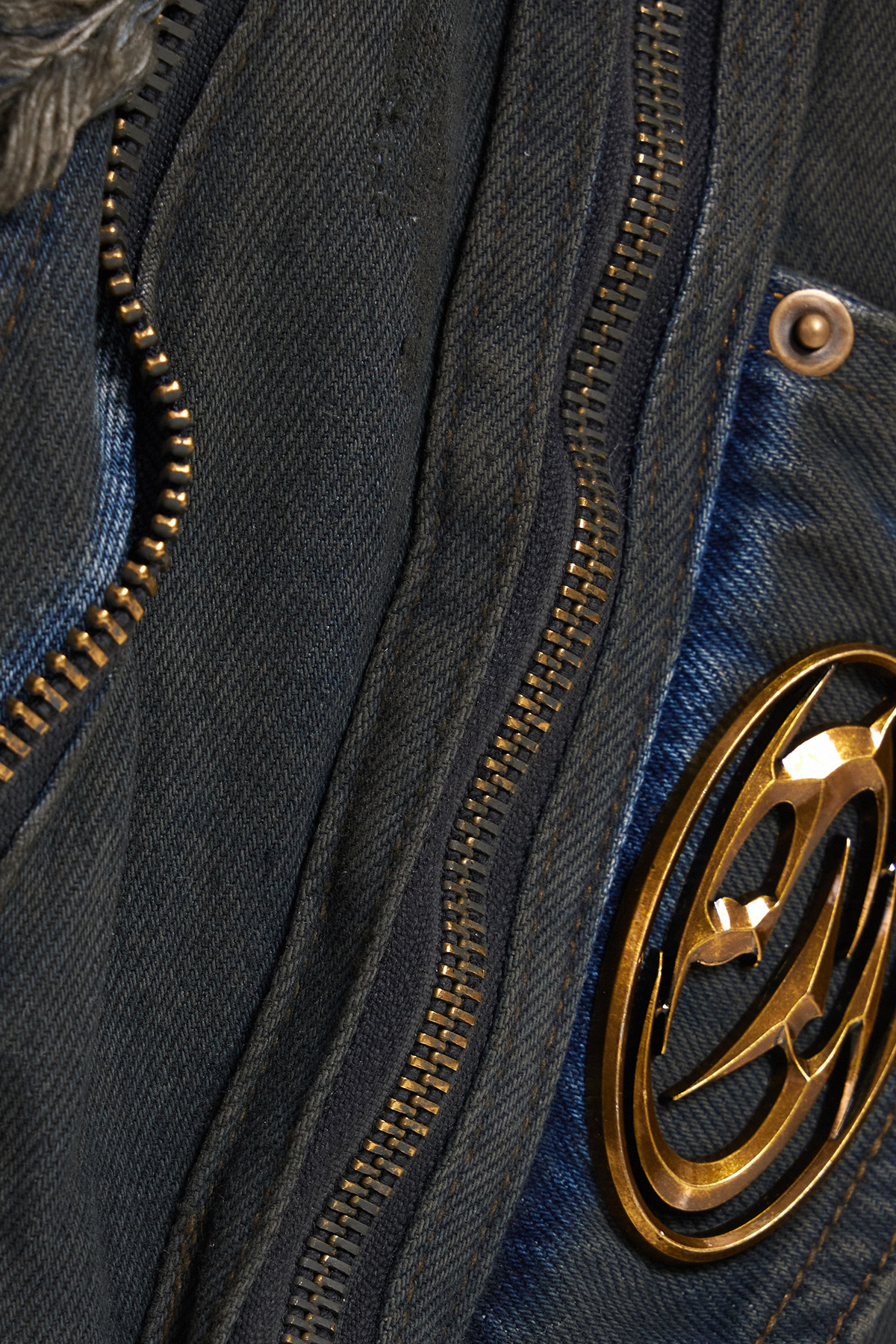 Enfys Deconstruct Ripped Cargo Jeans