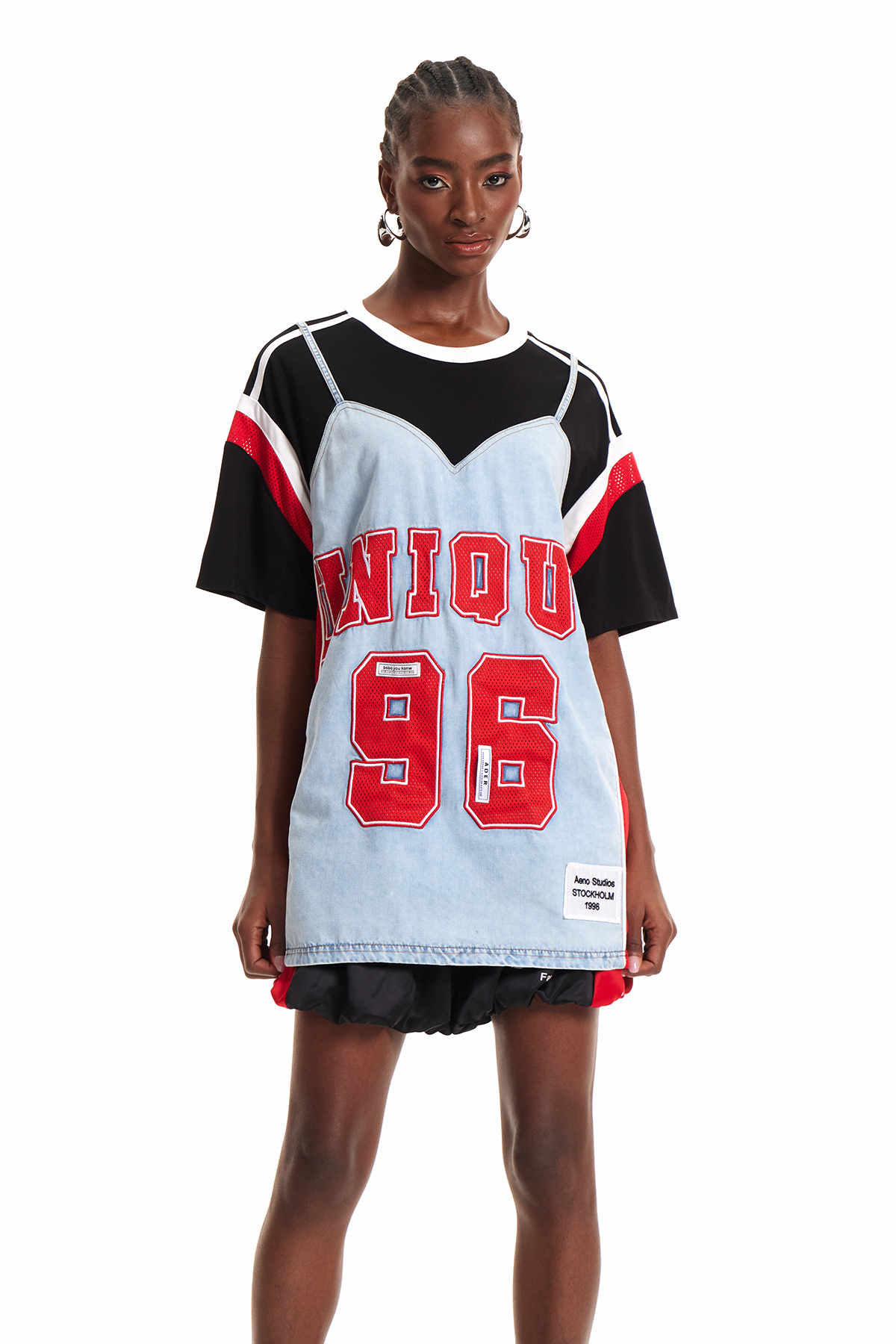 Enkh Deconstruct Print T Shirt