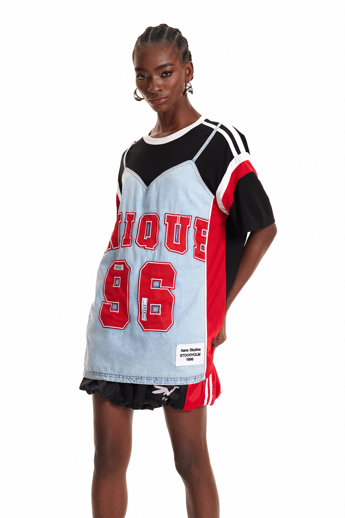 Enkh Deconstruct Print T Shirt