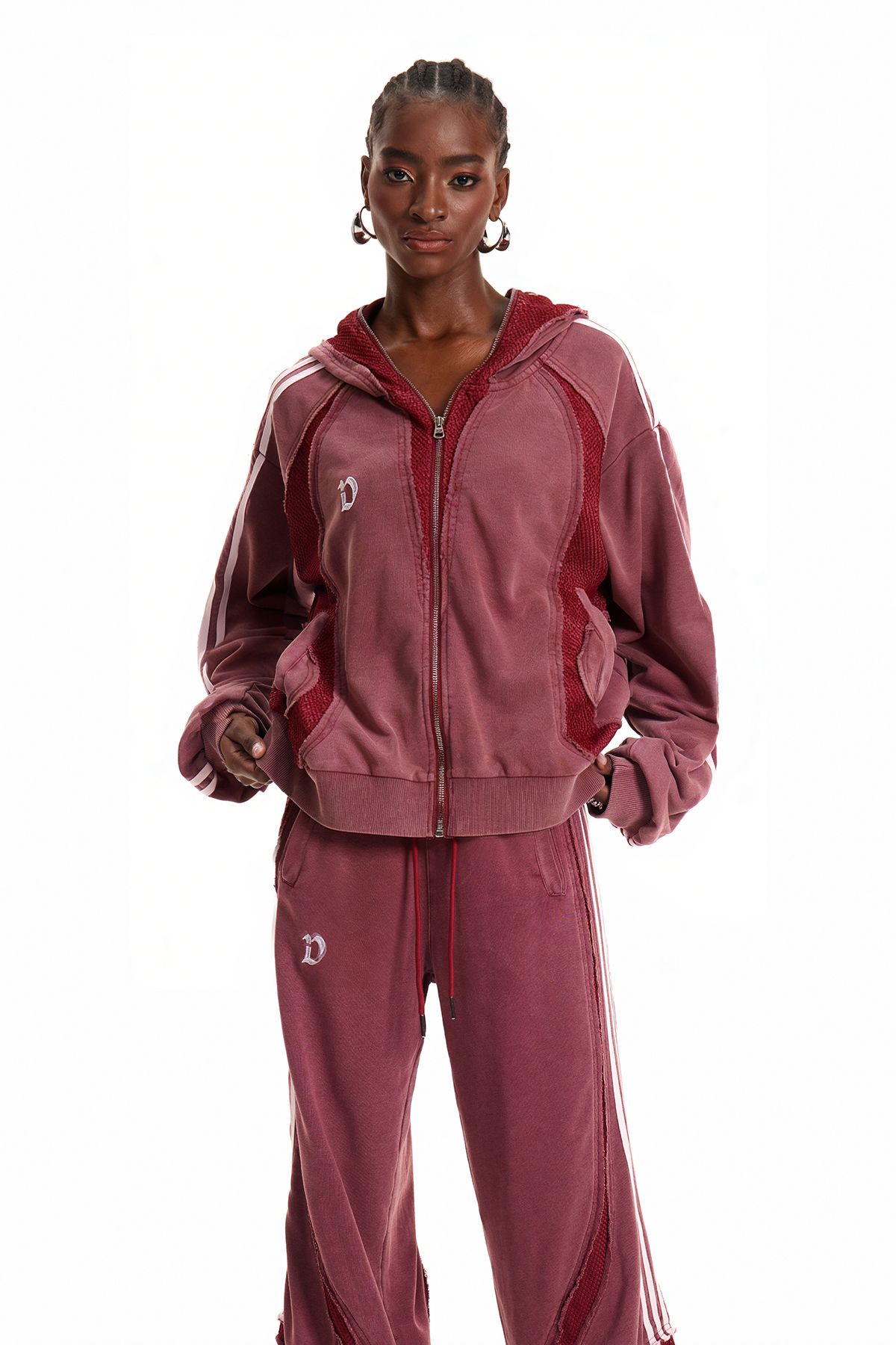 Ennio Stripe Eyelet Jacket