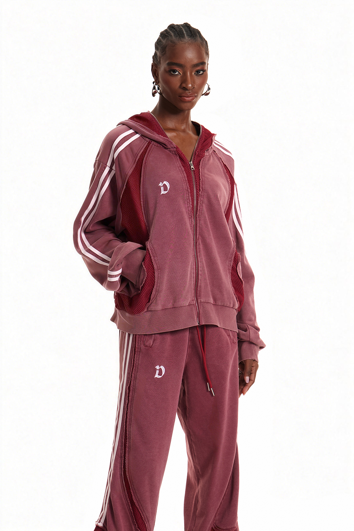 Ennio Stripe Eyelet Jacket