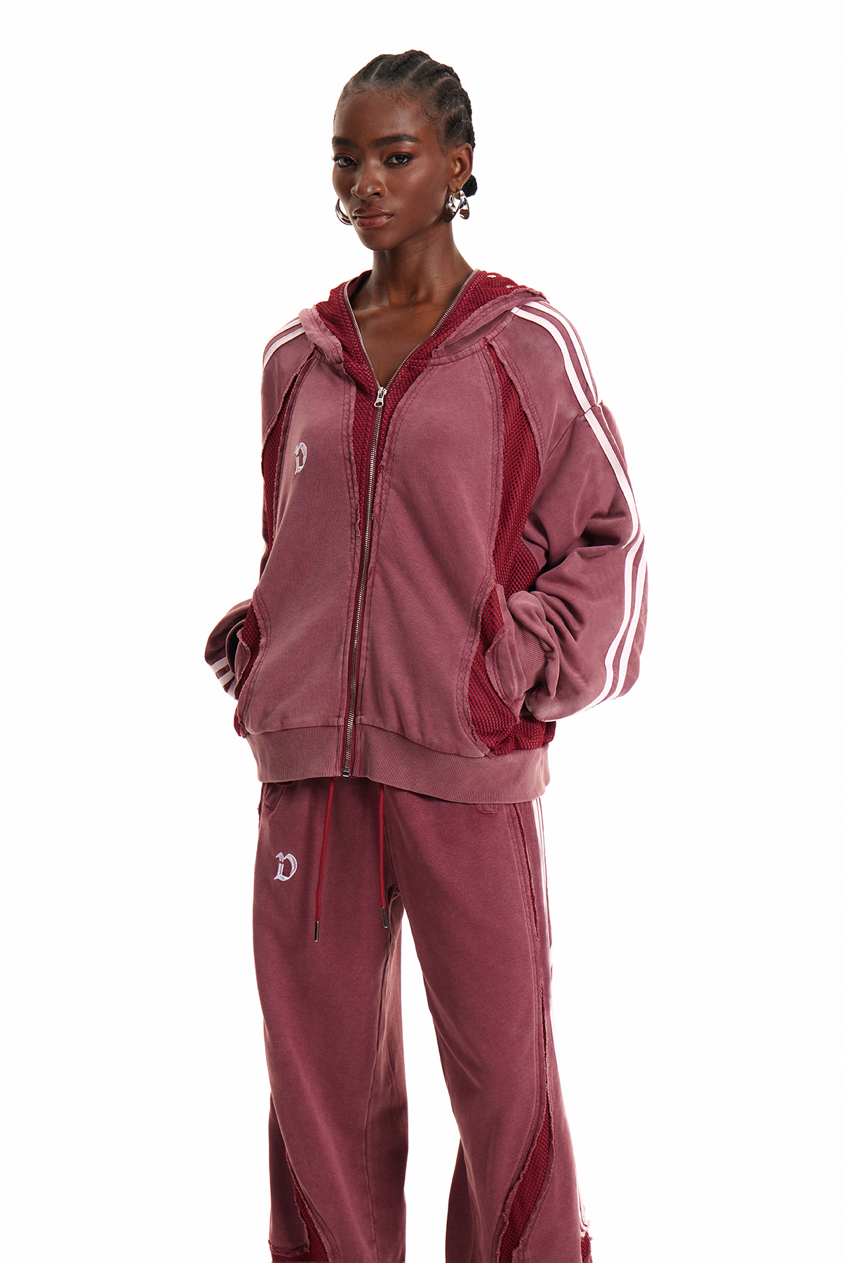 Ennio Stripe Eyelet Jacket