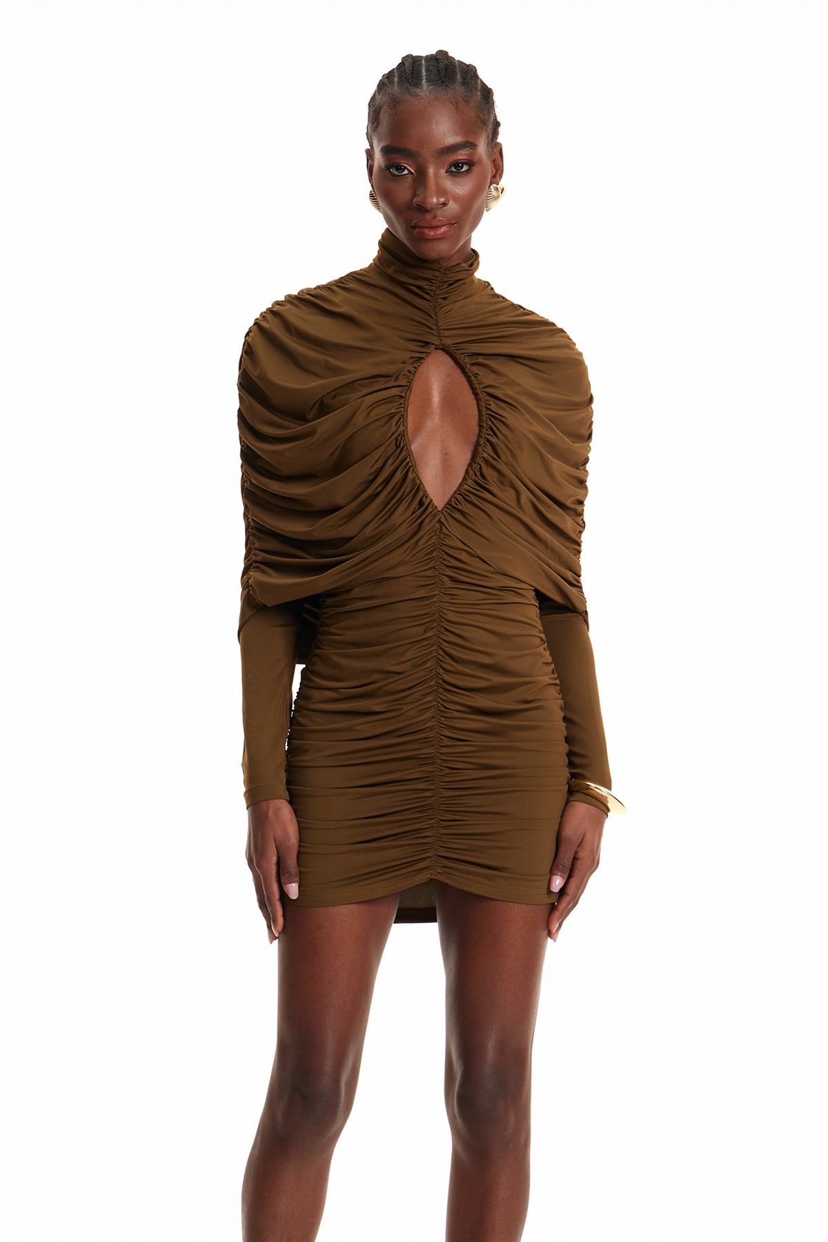 Enrica Ruch Cutout Mini Dress