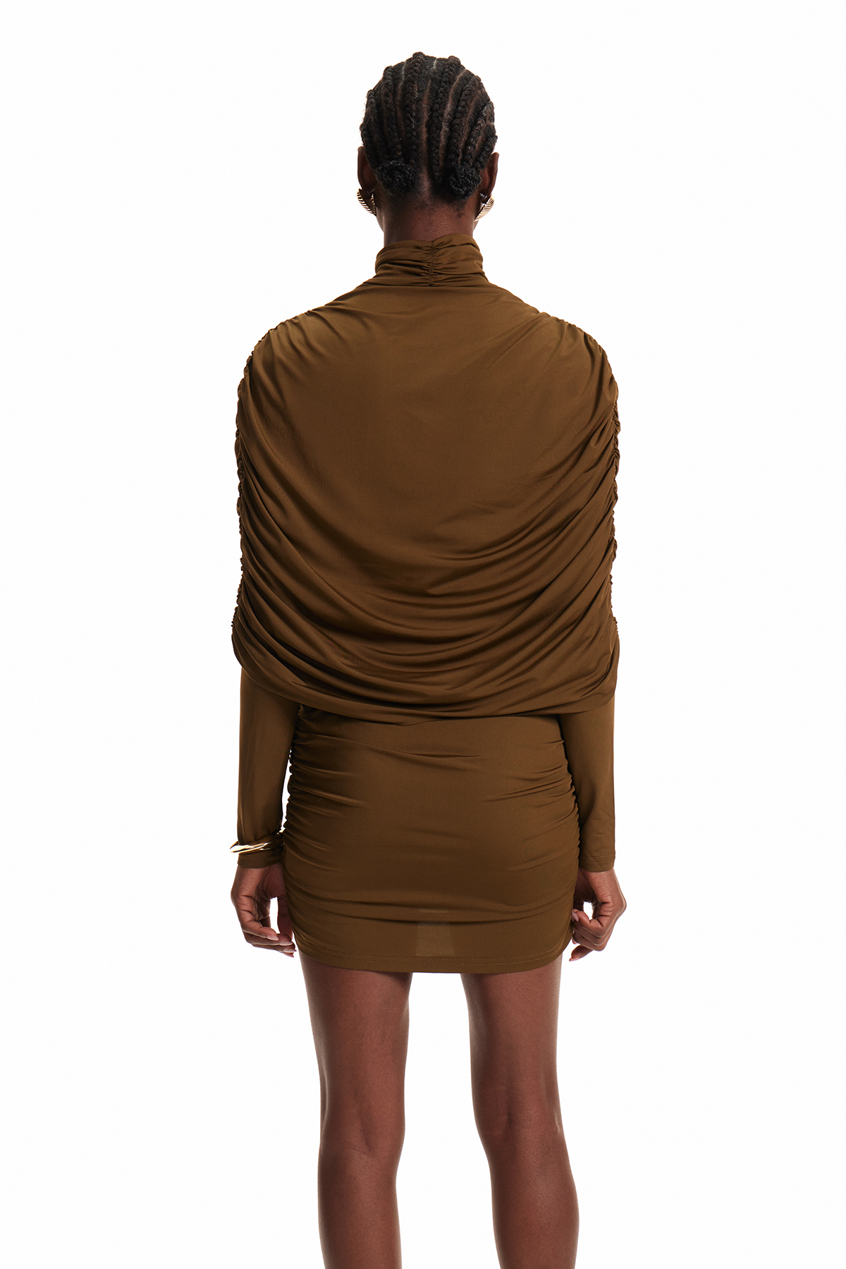 Enrica Ruch Cutout Mini Dress