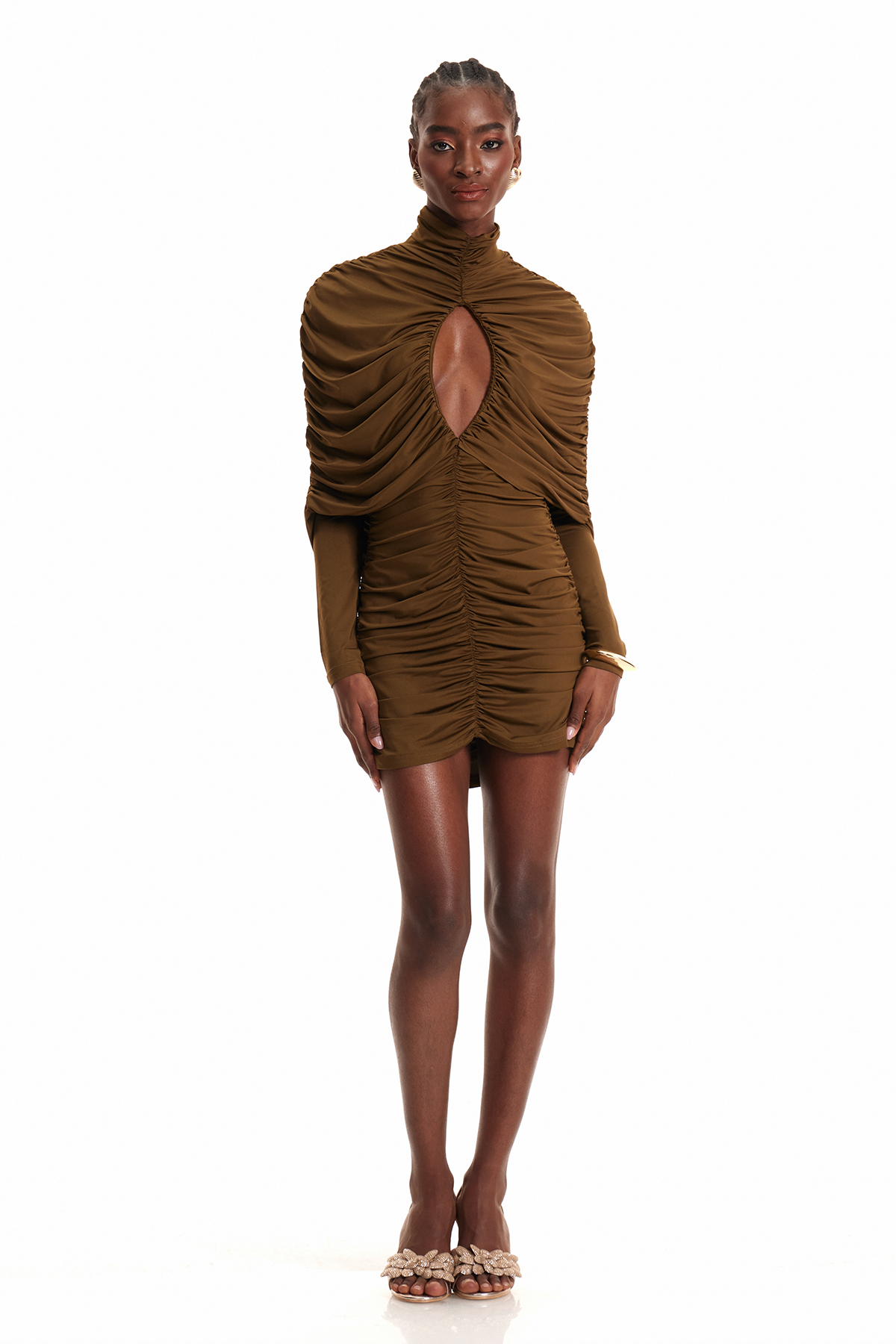 Enrica Ruch Cutout Mini Dress
