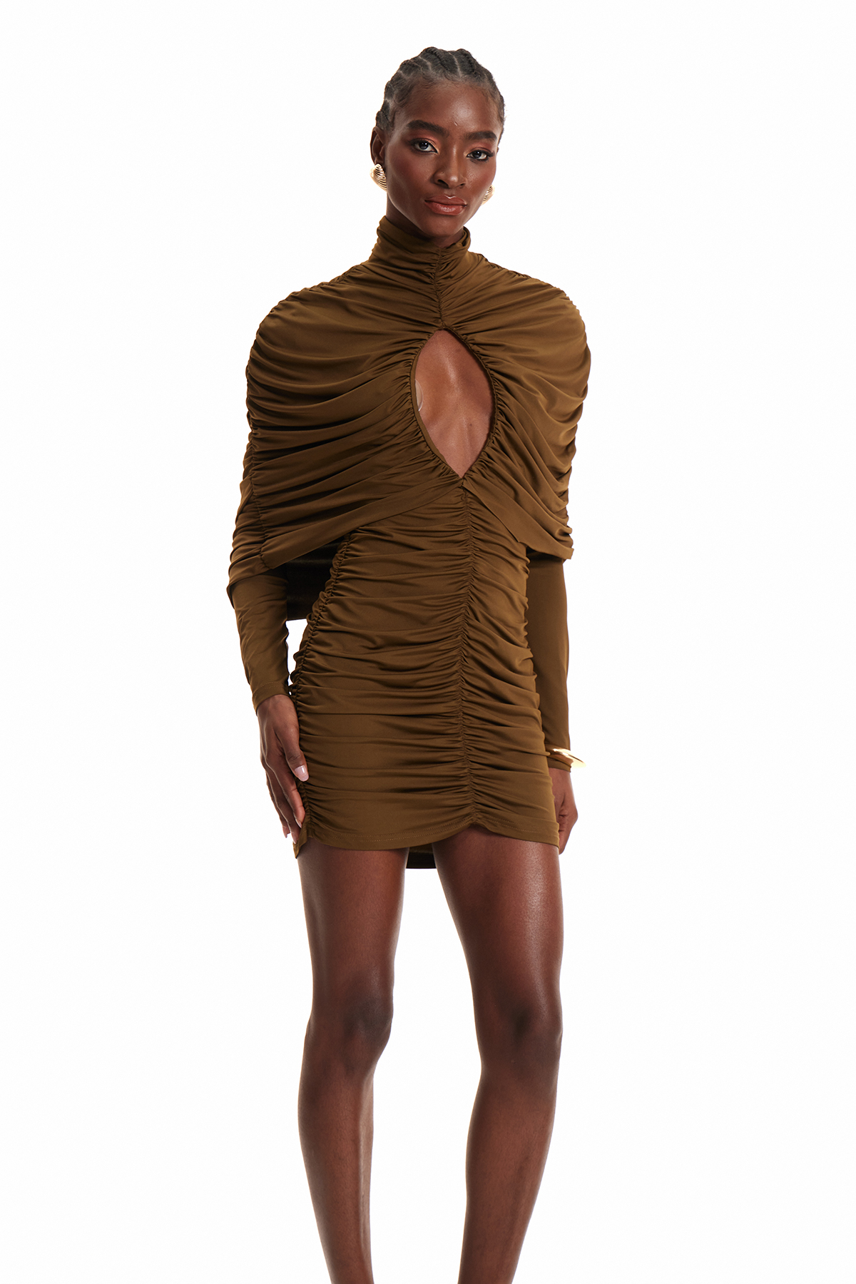 Enrica Ruch Cutout Mini Dress