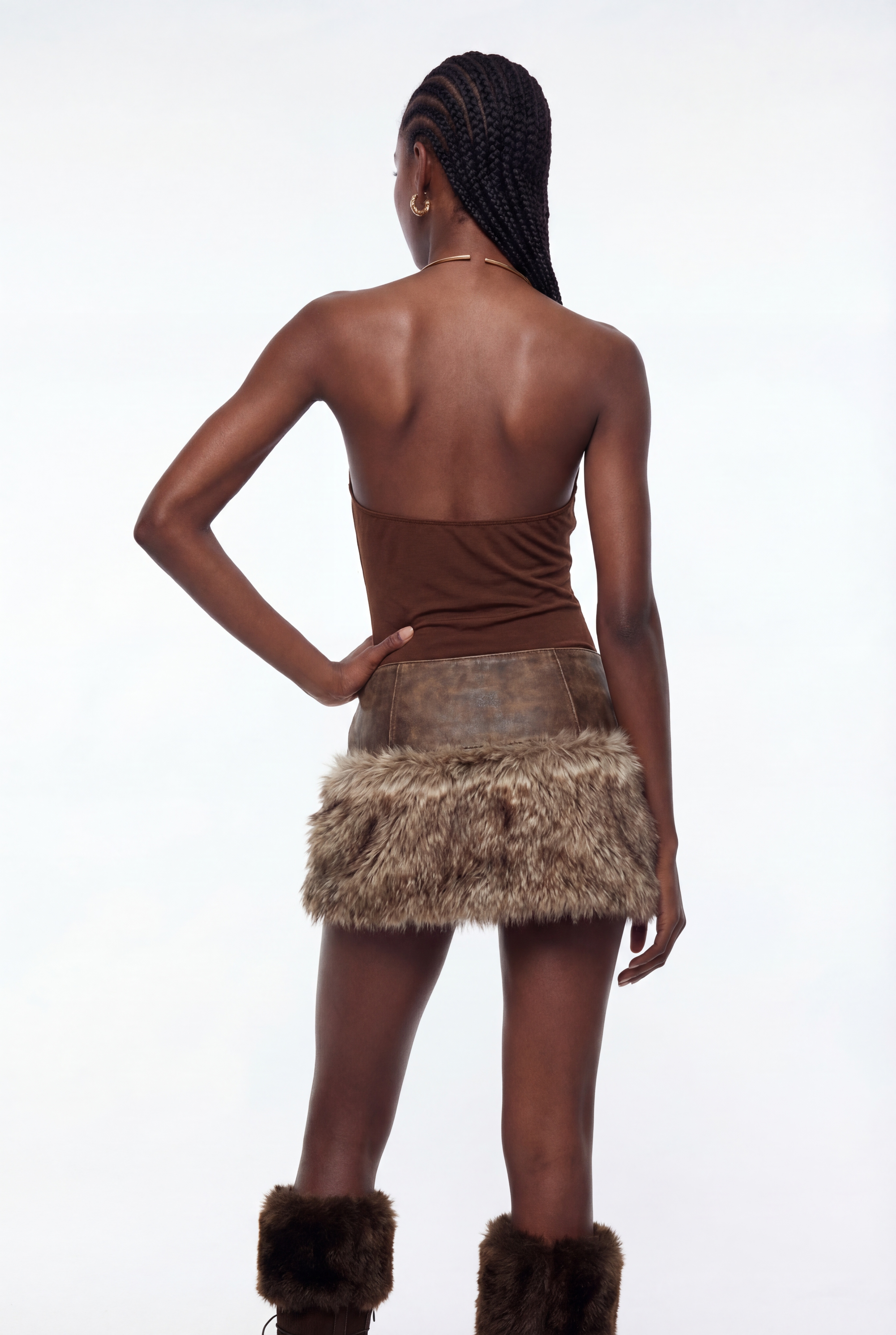 Eoghan Draped Neckline Top