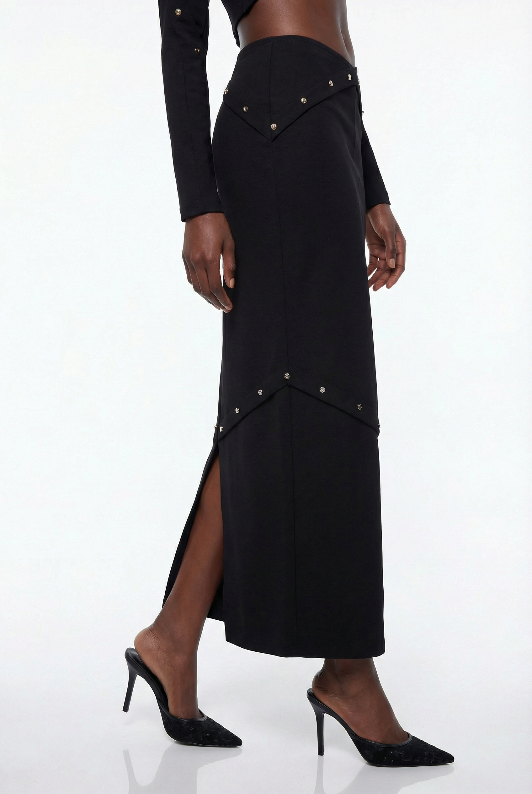 Epaphos Deconstruct Crop Skirt Set