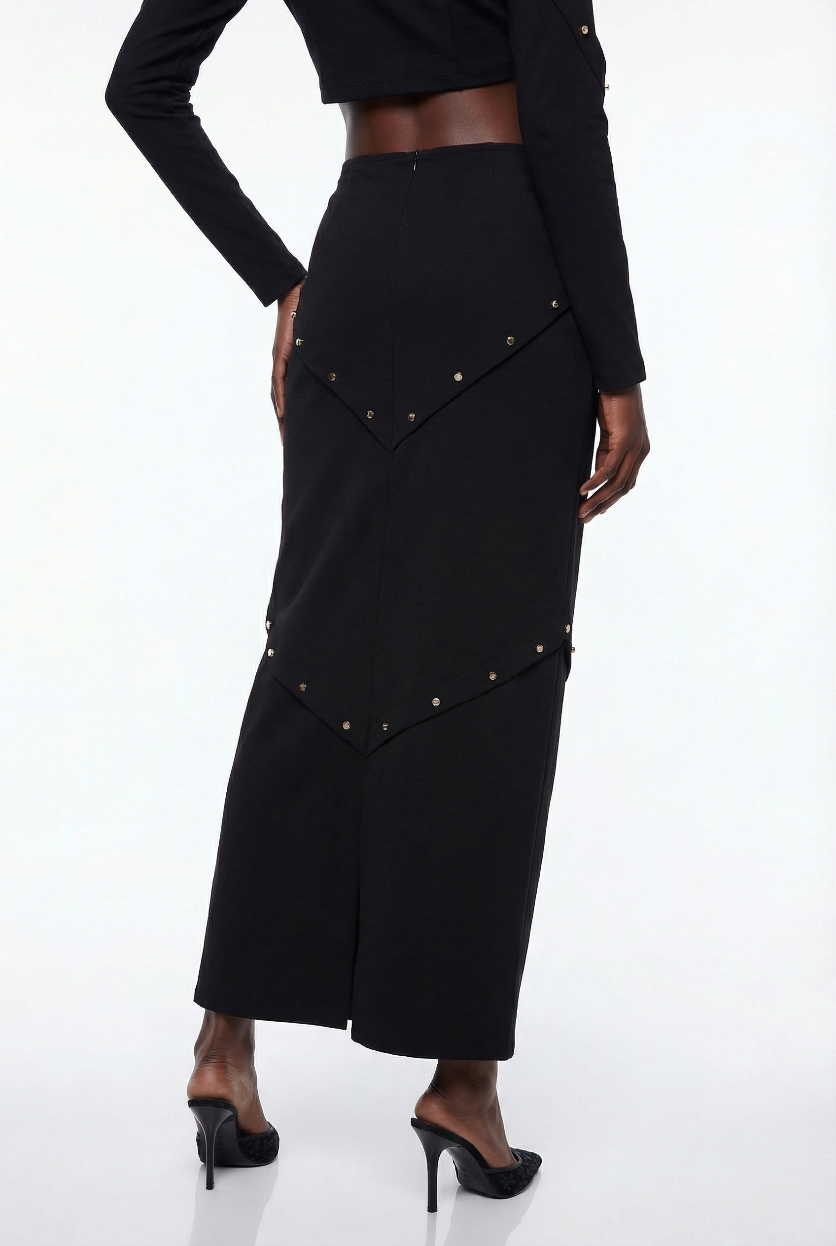 Epaphos Deconstruct Crop Skirt Set