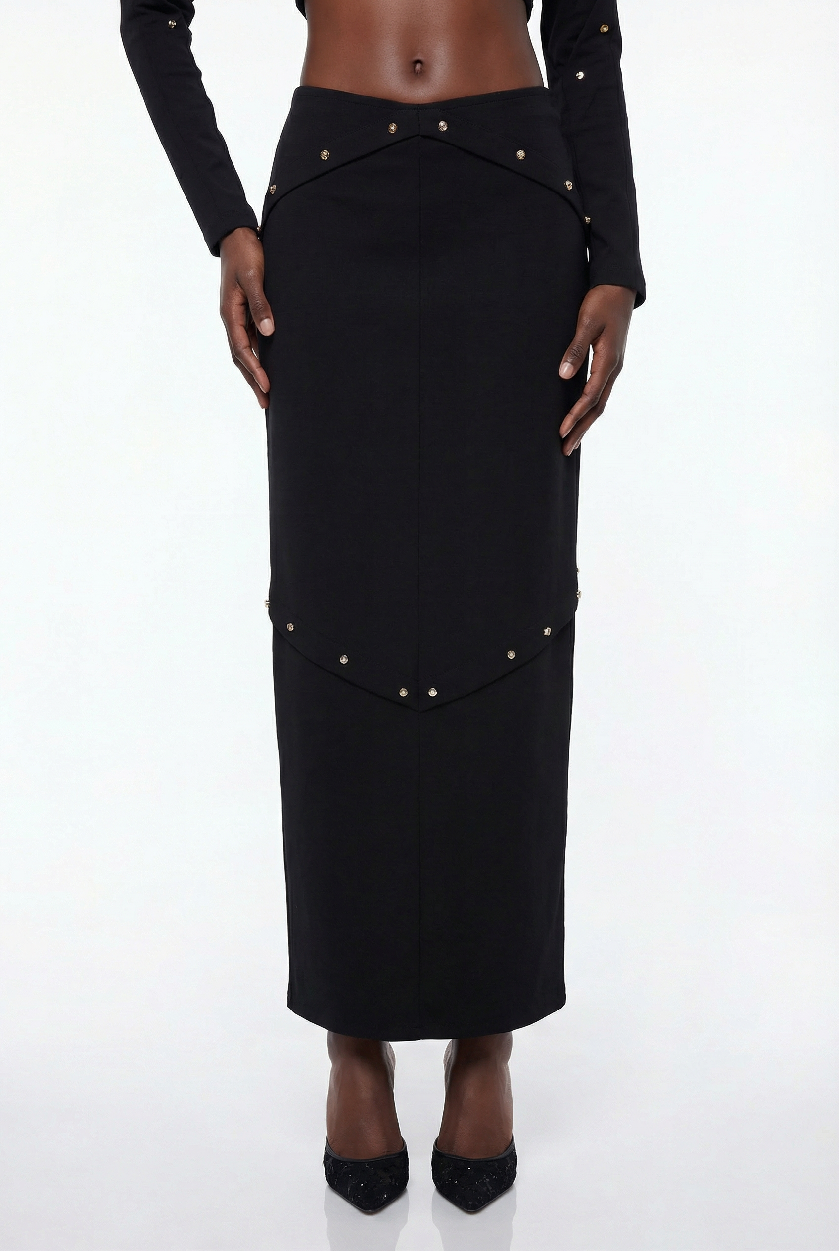 Epaphos Deconstruct Crop Skirt Set