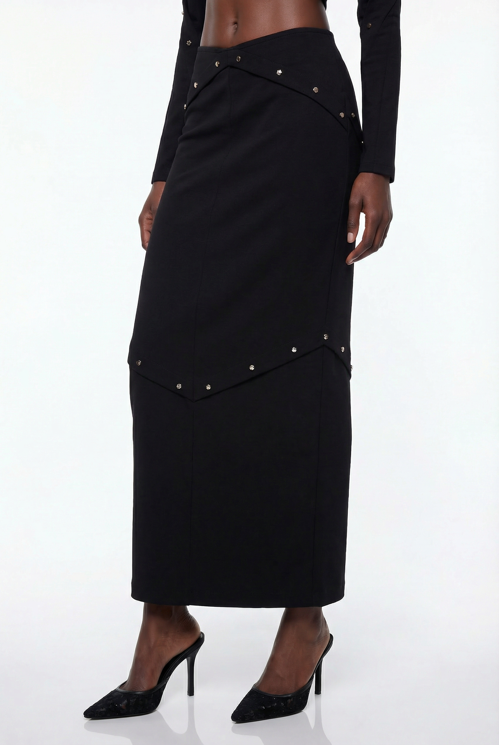 Epaphos Deconstruct Crop Skirt Set