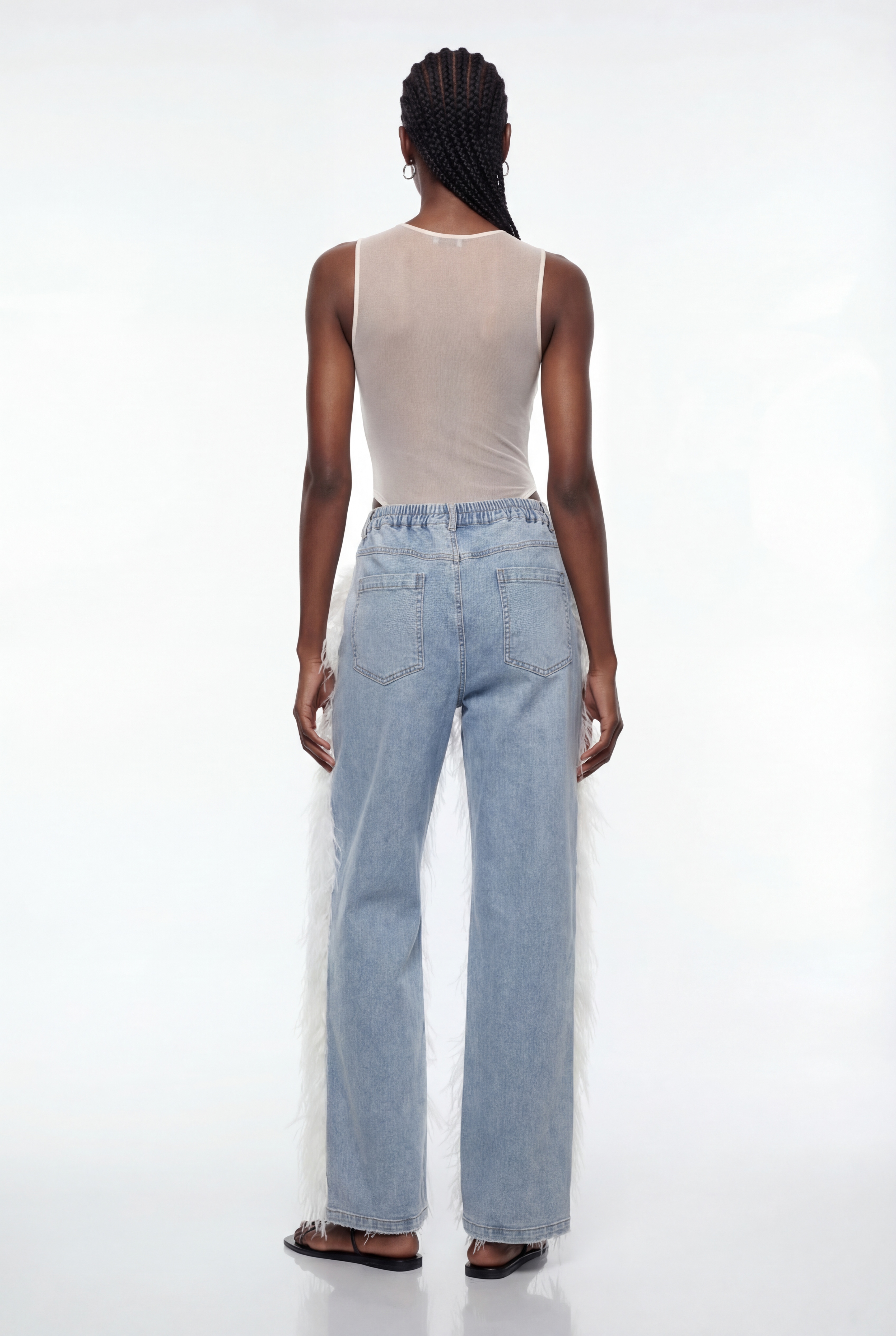 Epaphroditus Feather Deconstruct Jeans