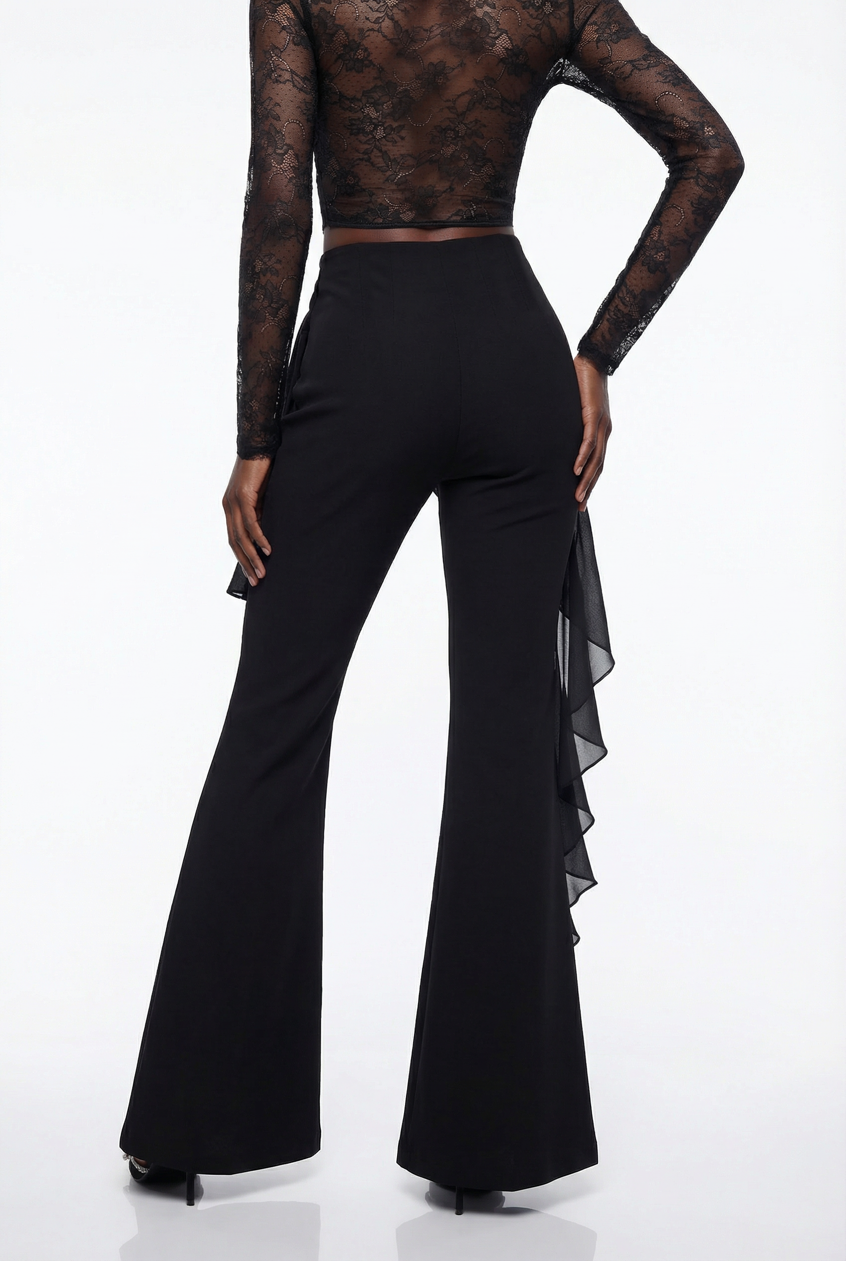 Eos Lace Corset Bootcut Pants Set