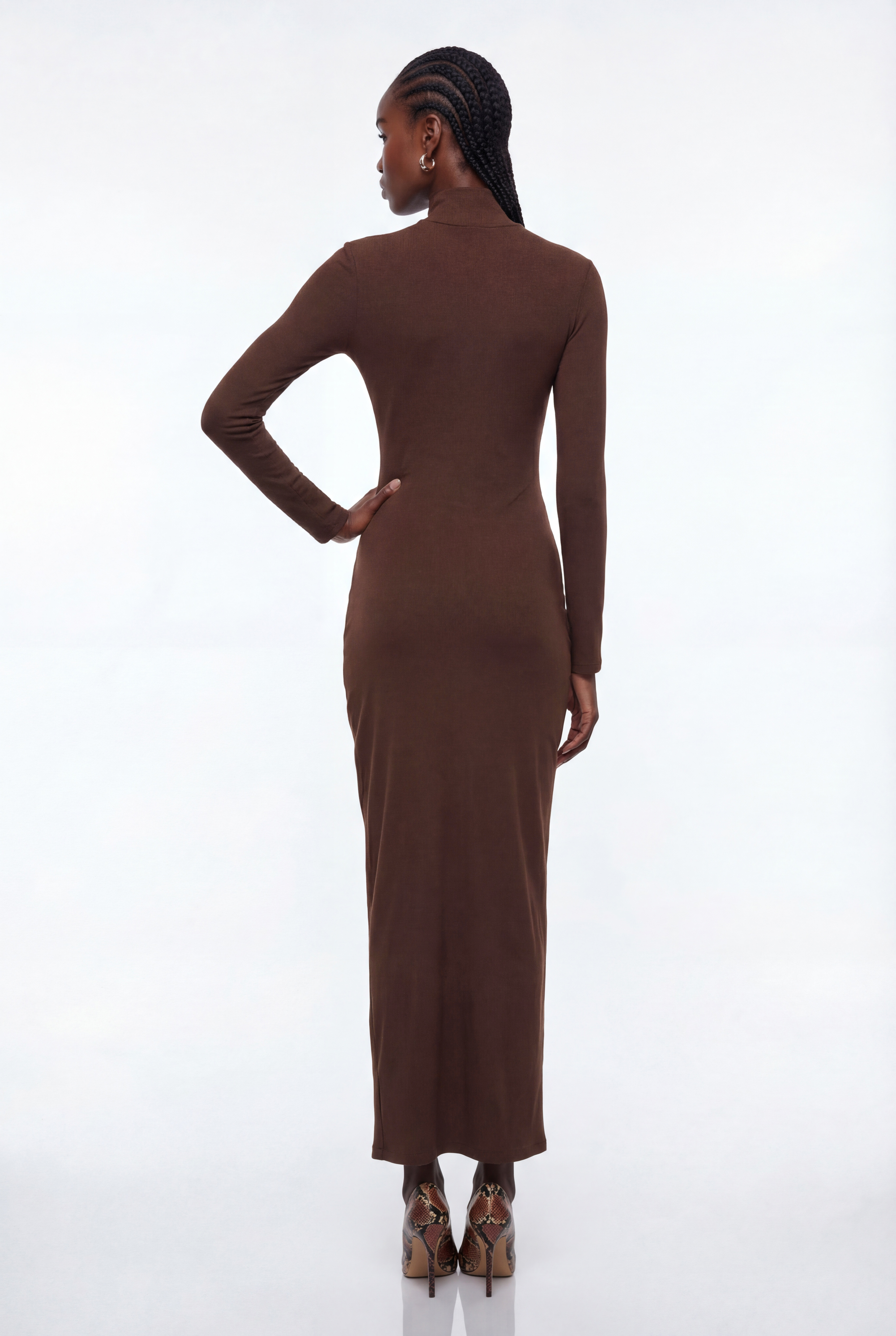 Episteme Bodycon Ruch Maxi Dress
