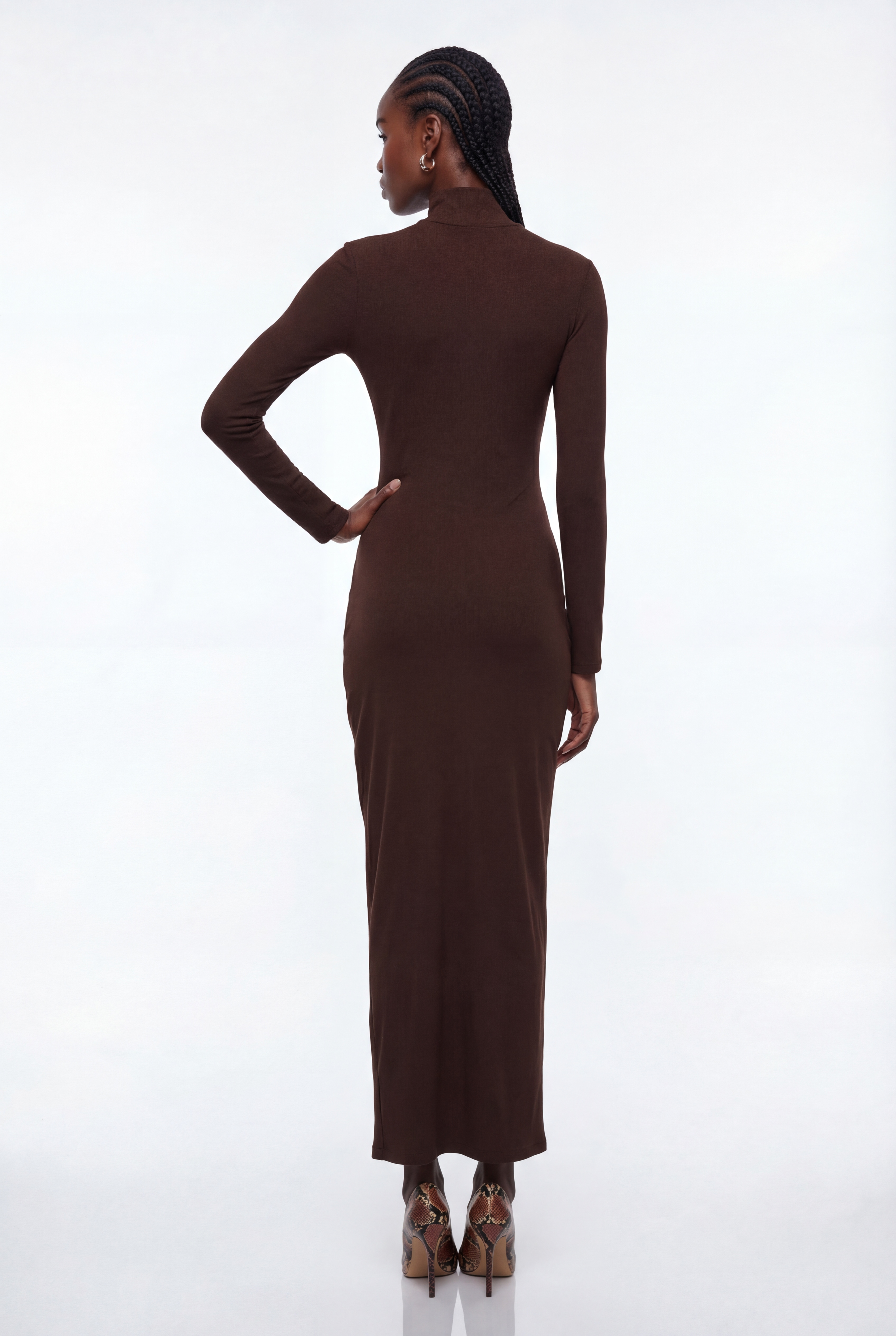 Episteme Bodycon Ruch Maxi Dress