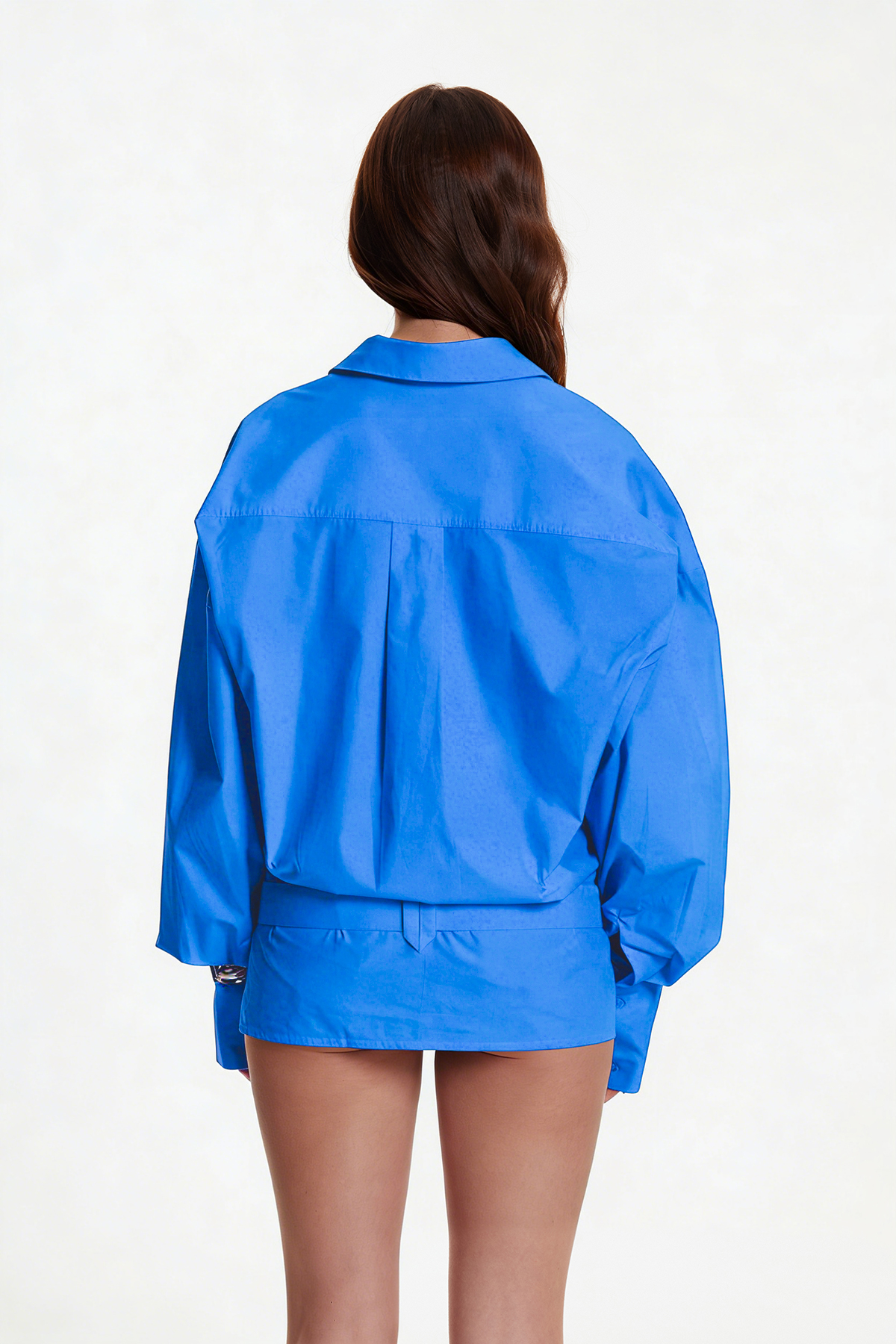 Erasmos Buckle Shirt In Blue