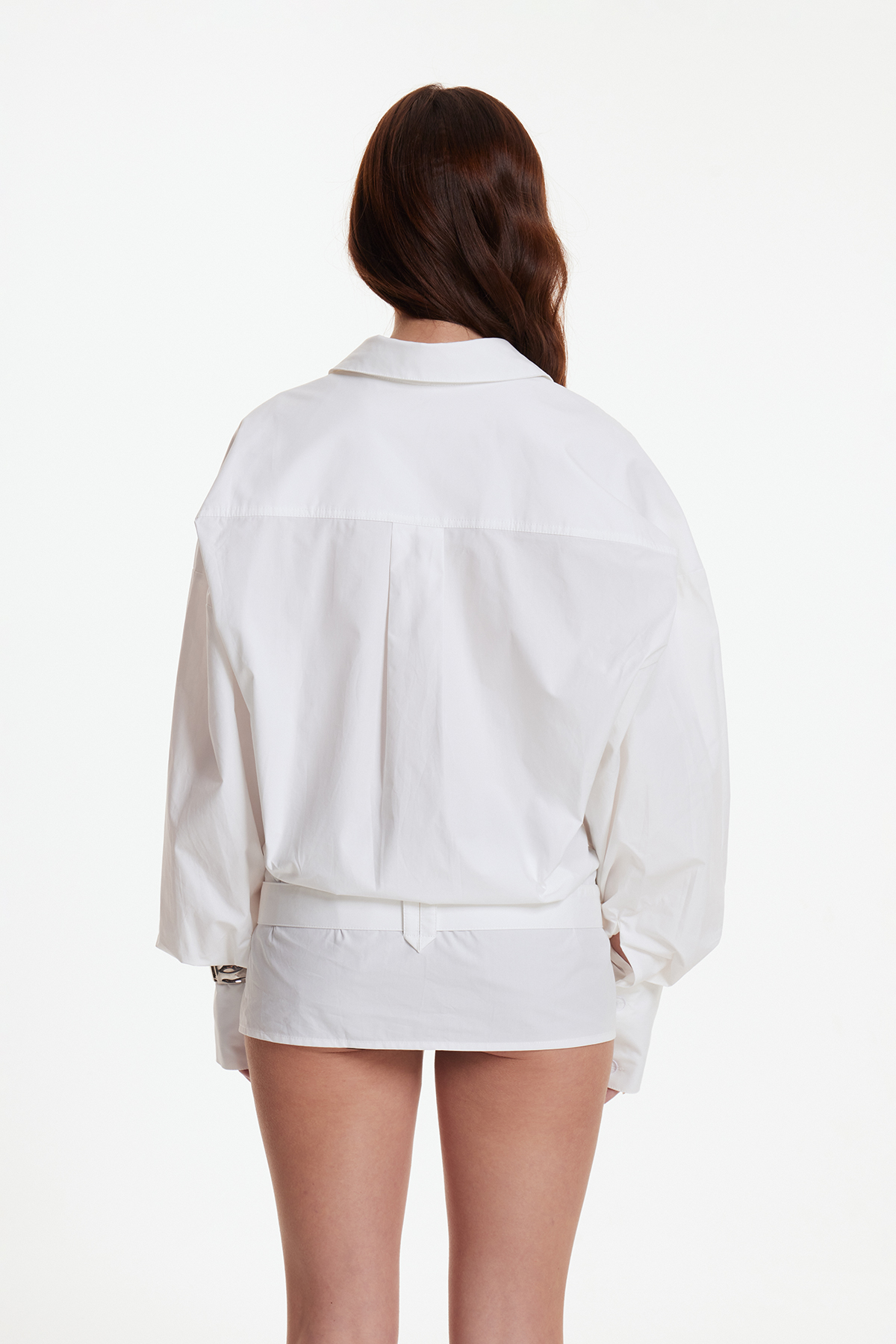 Erasmos Buckle Shirt In White