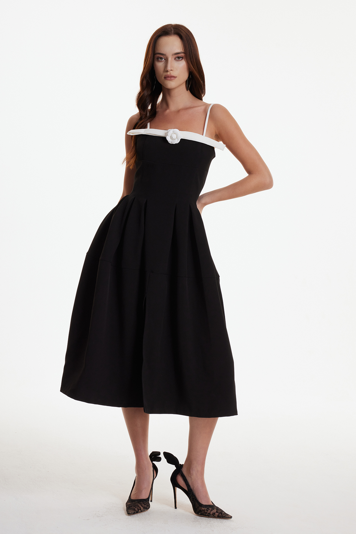 Erhard Flower Midi Dress