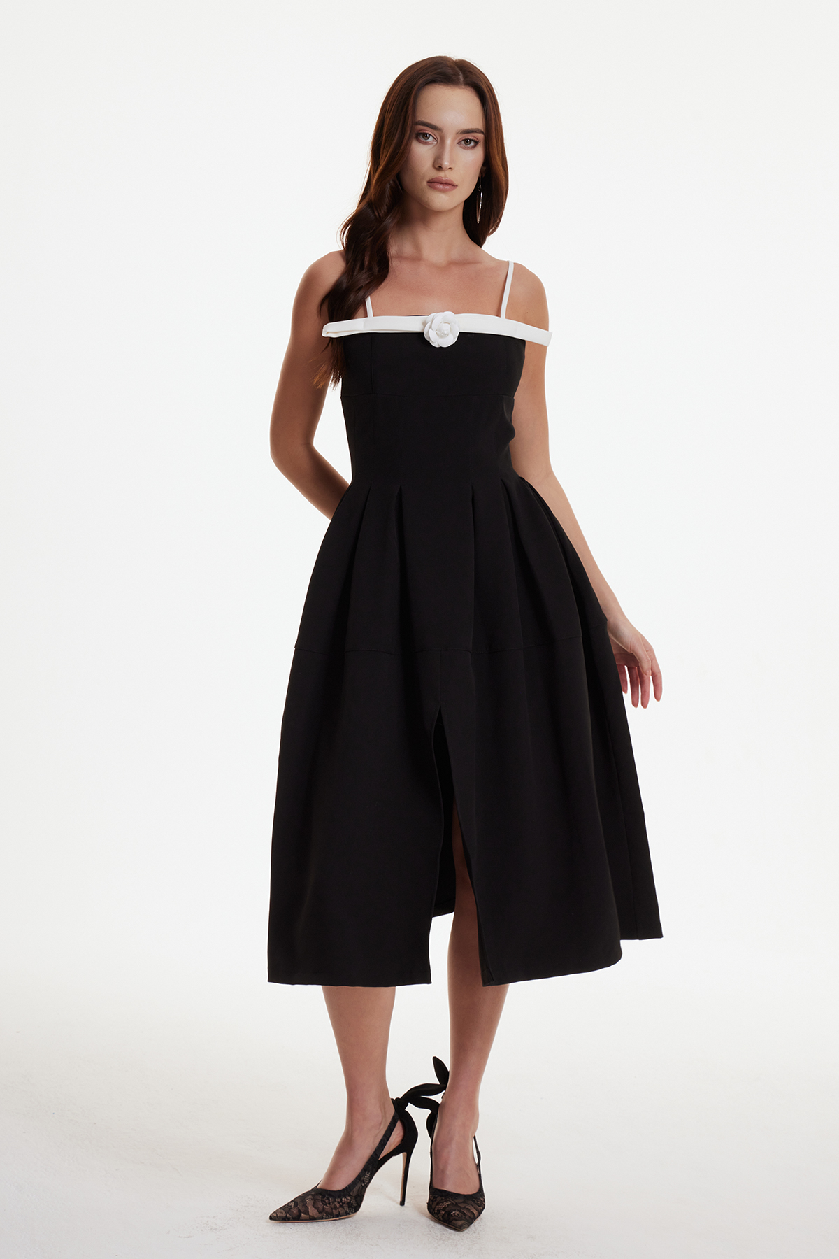 Erhard Flower Midi Dress