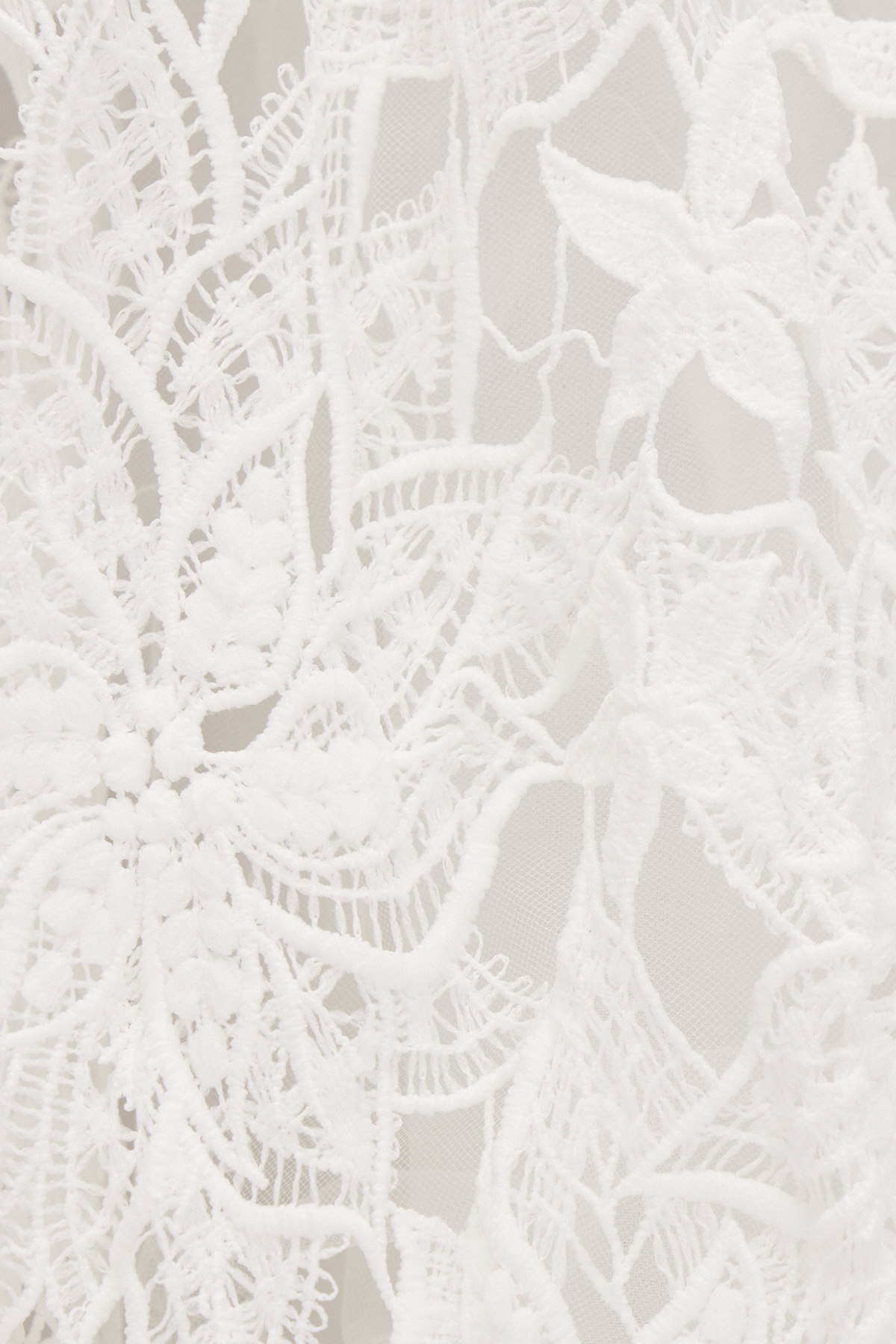 Erich Tie Up Embroidered Maxi Dress