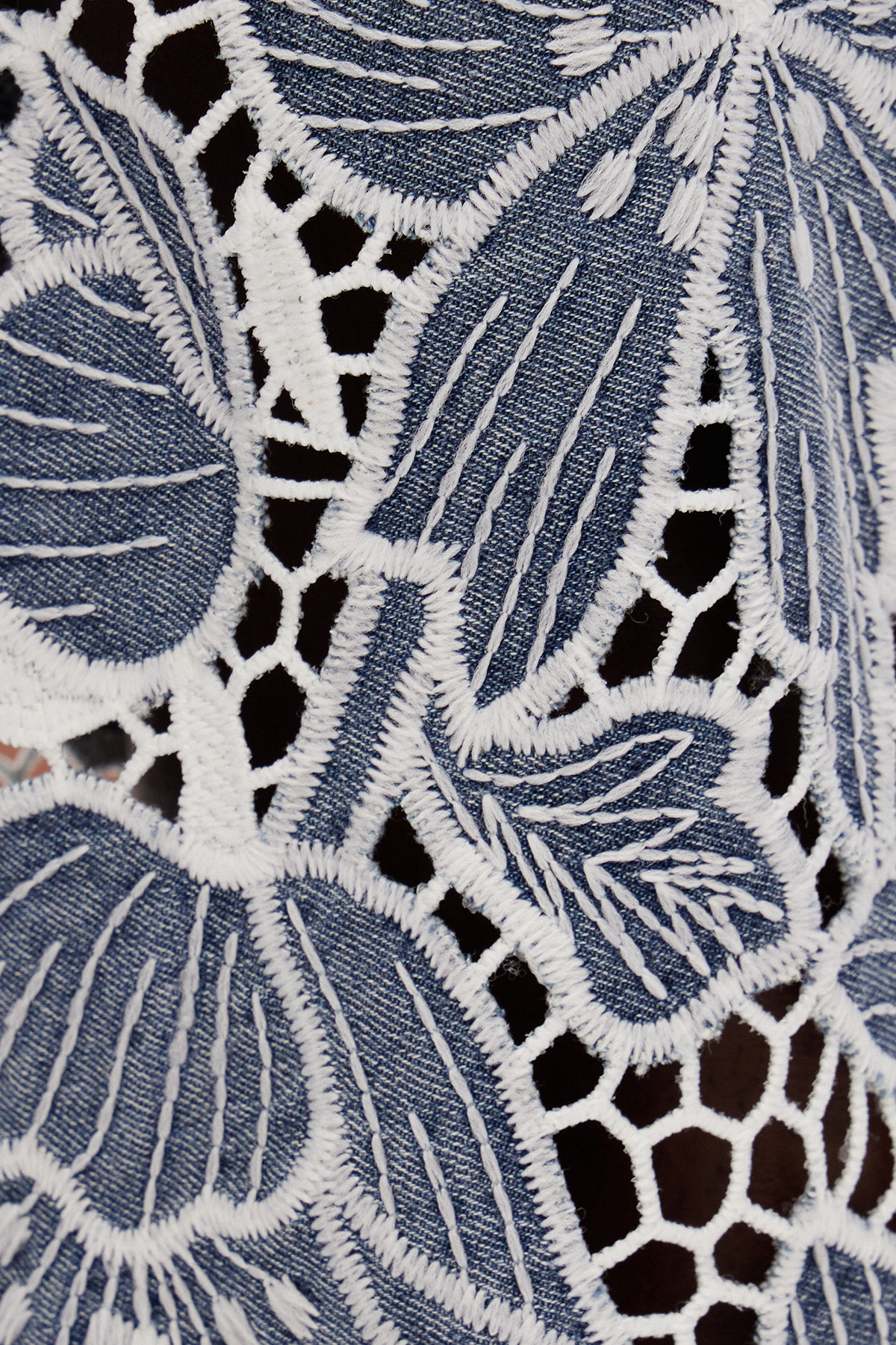 Erjona Flower Cutout Jeans