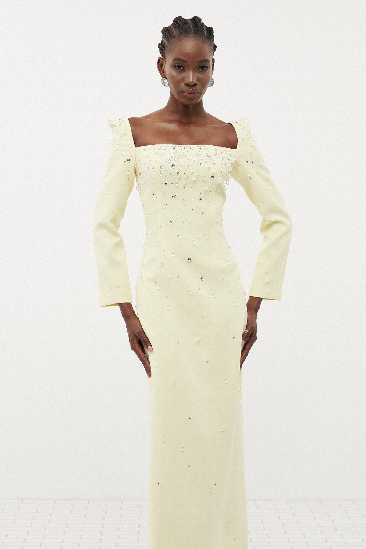 Erlingr Crystal Maxi Dress