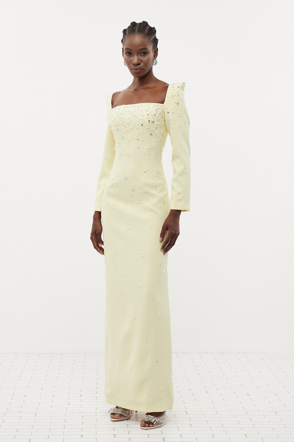 Erlingr Crystal Maxi Dress