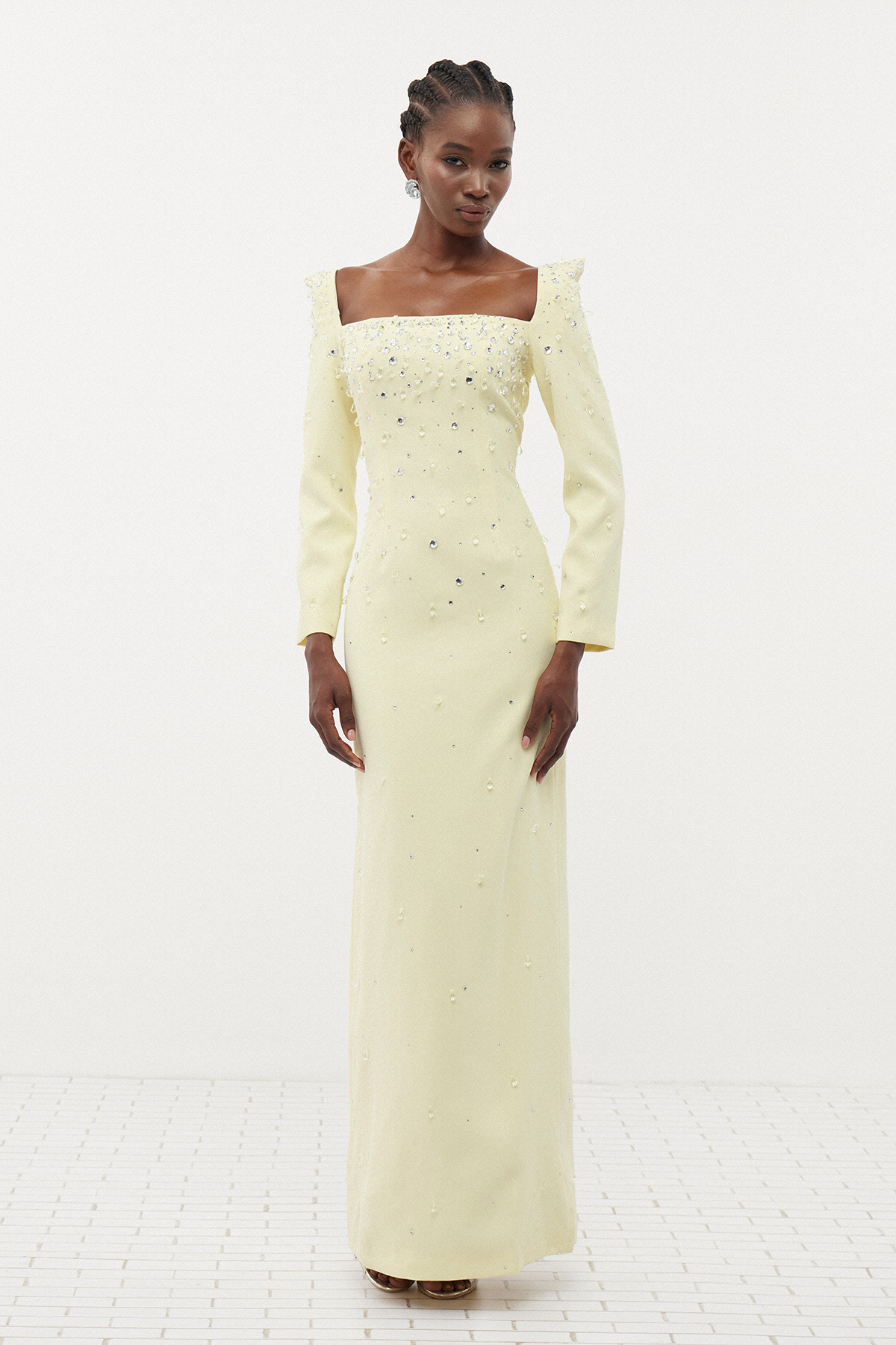 Erlingr Crystal Maxi Dress