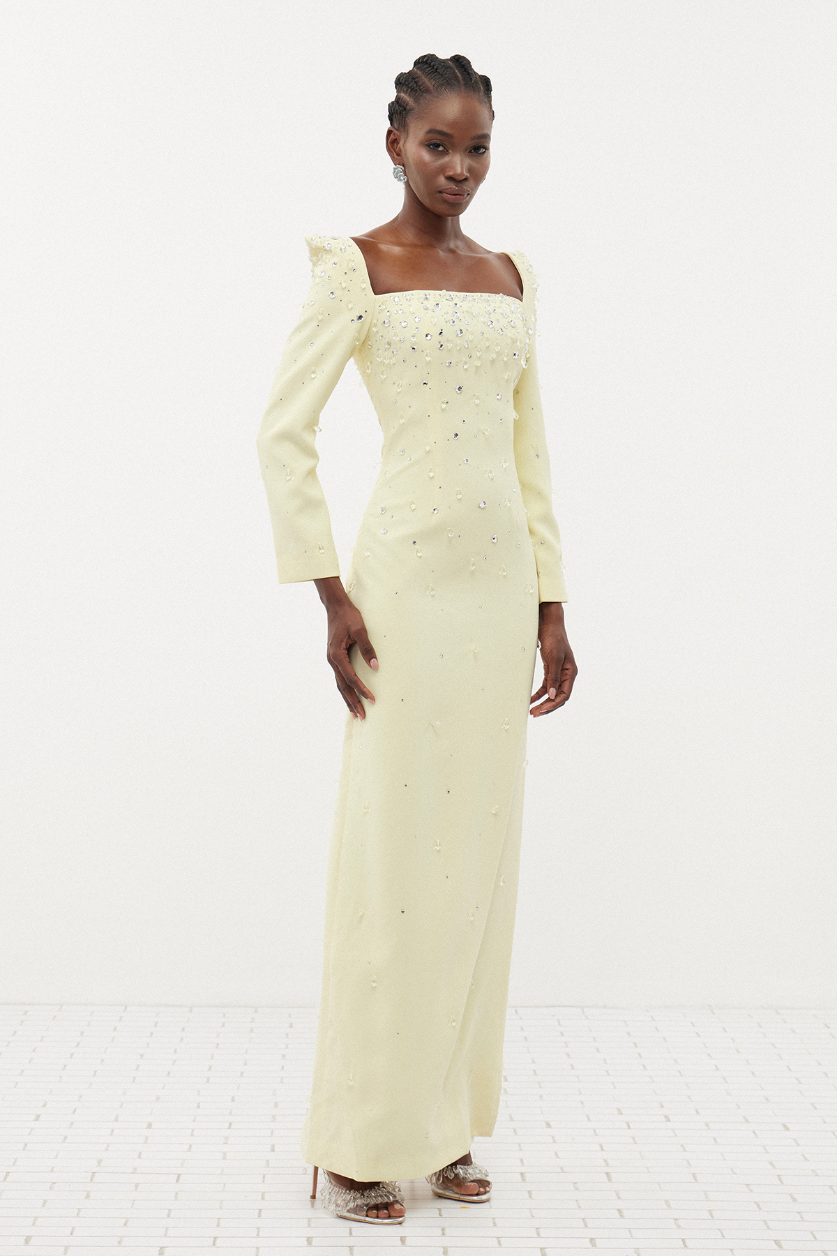 Erlingr Crystal Maxi Dress